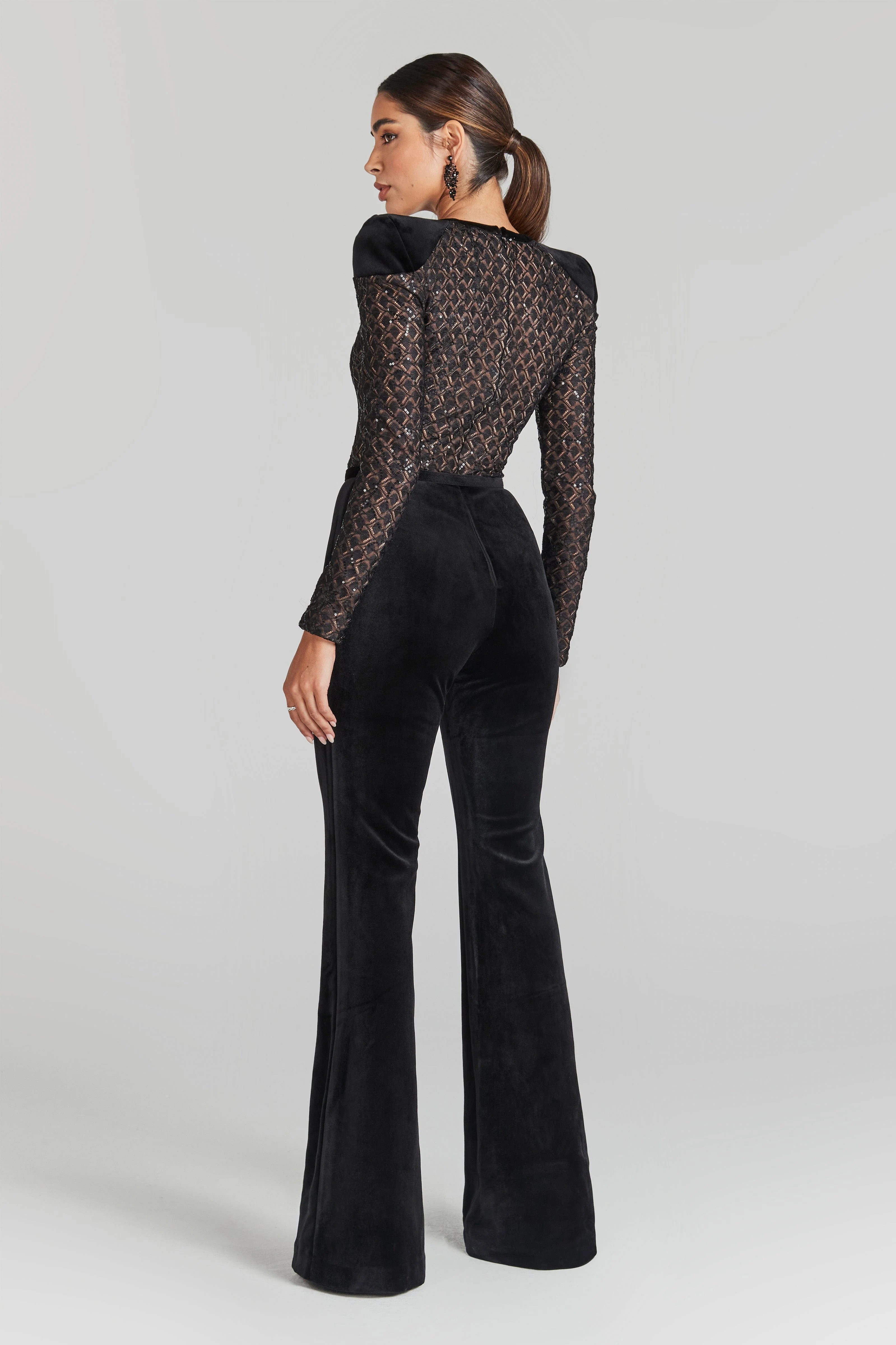 Amanda Black Jumpsuit - Image 4