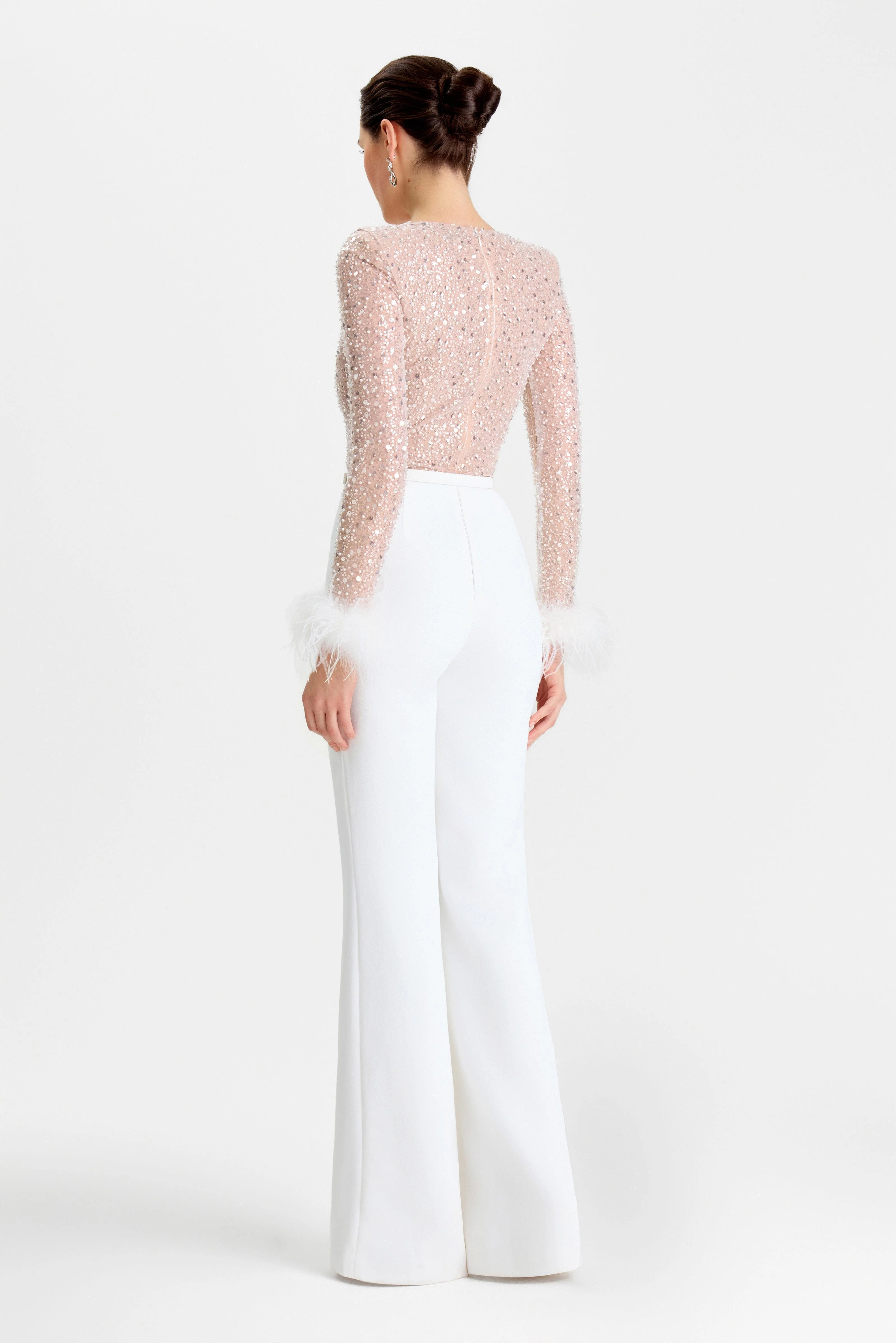 Amelia White Jumpsuit - Image 4