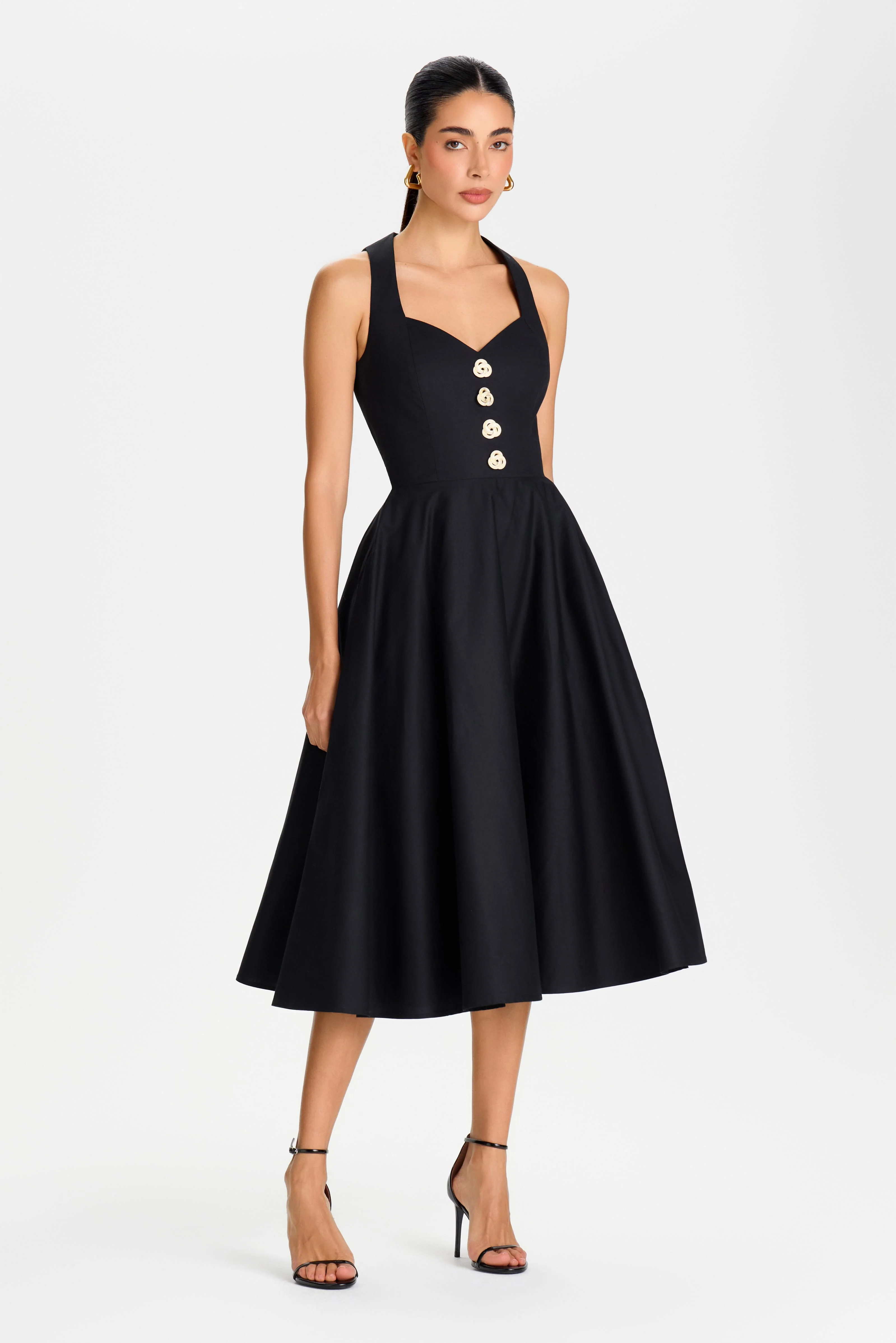 Annabelle Black Dress - Image 2