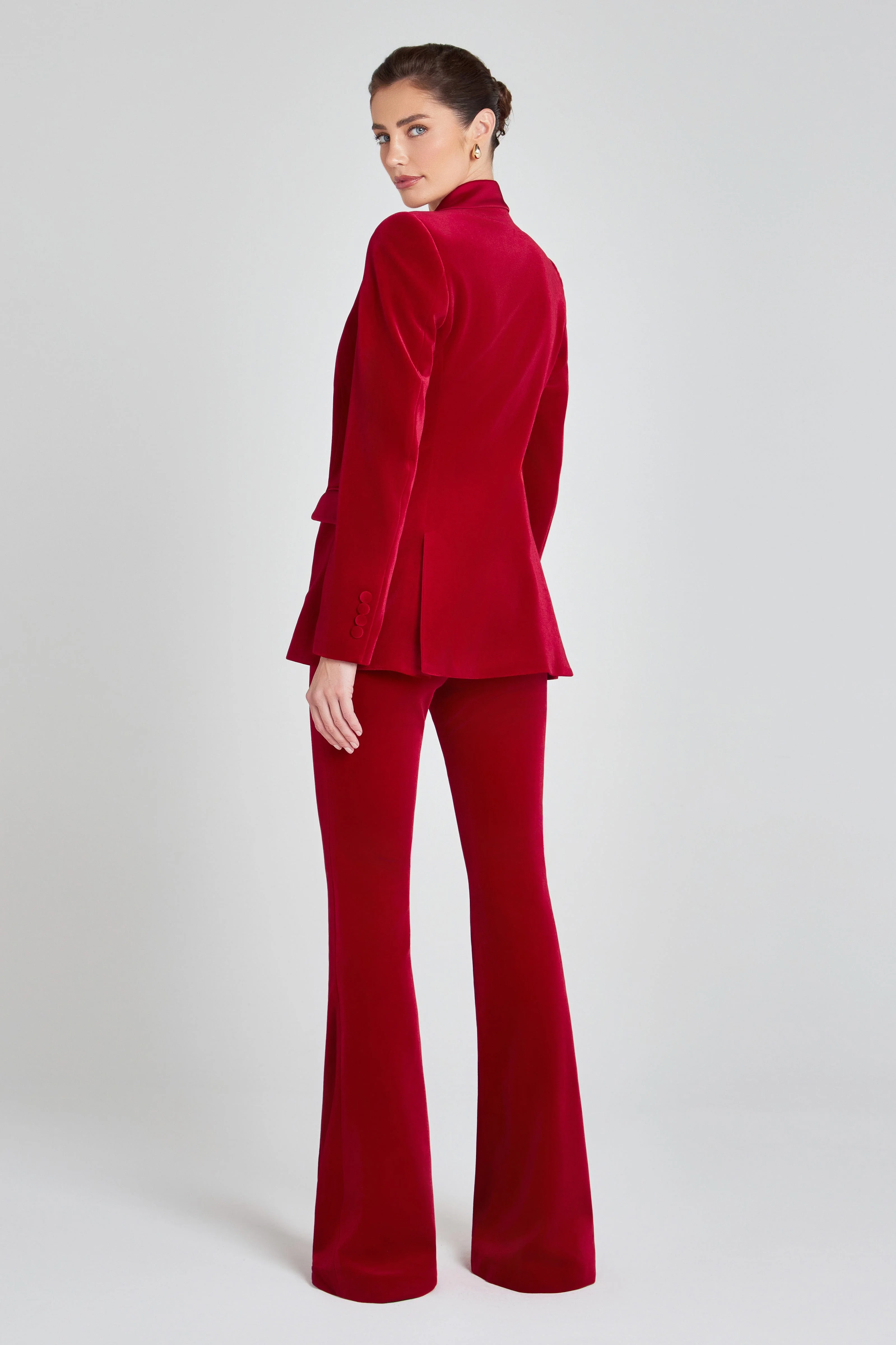 Beatrice Red Blazer - Image 4