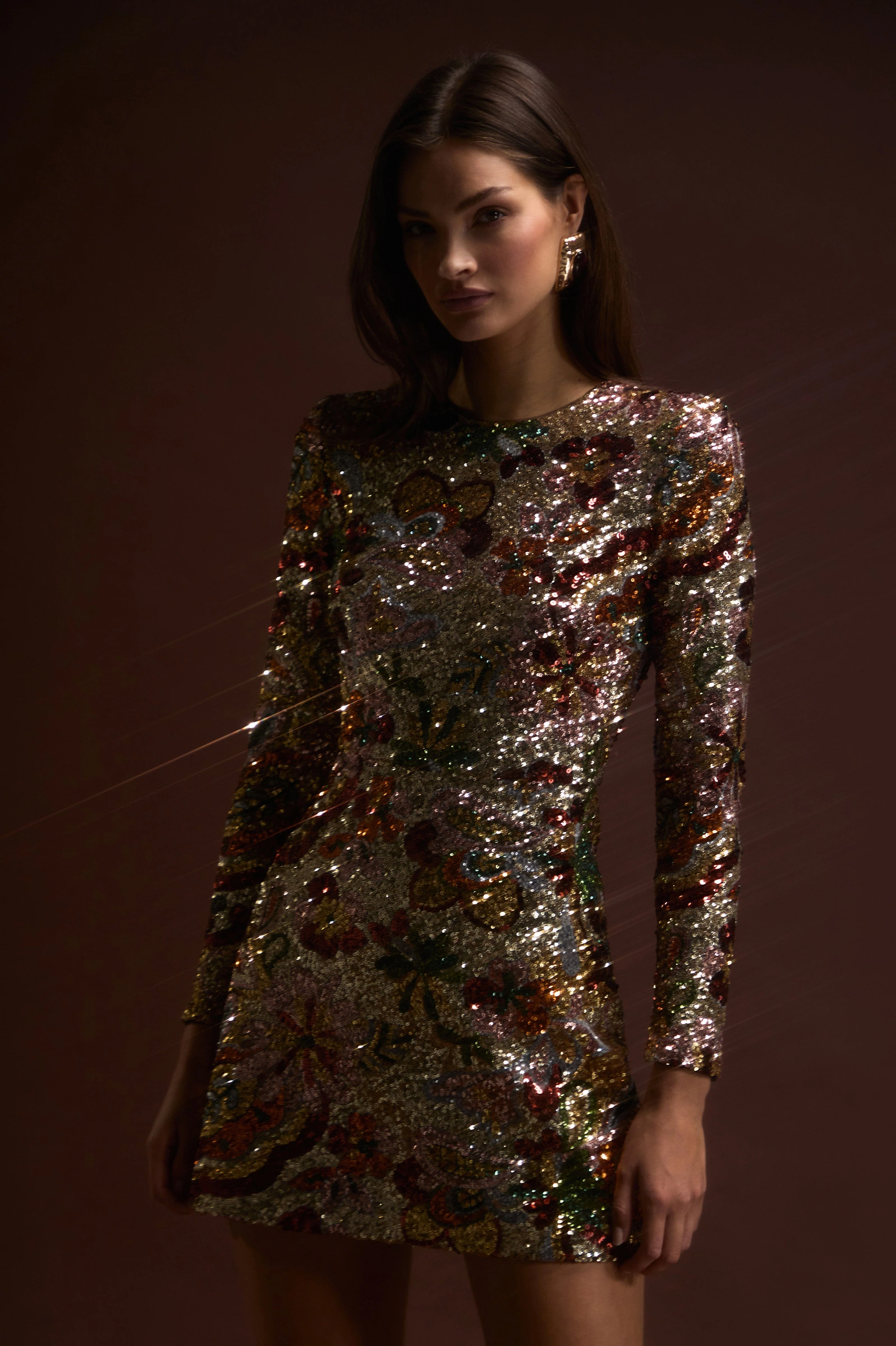 Camille Gold Dress - Image 7