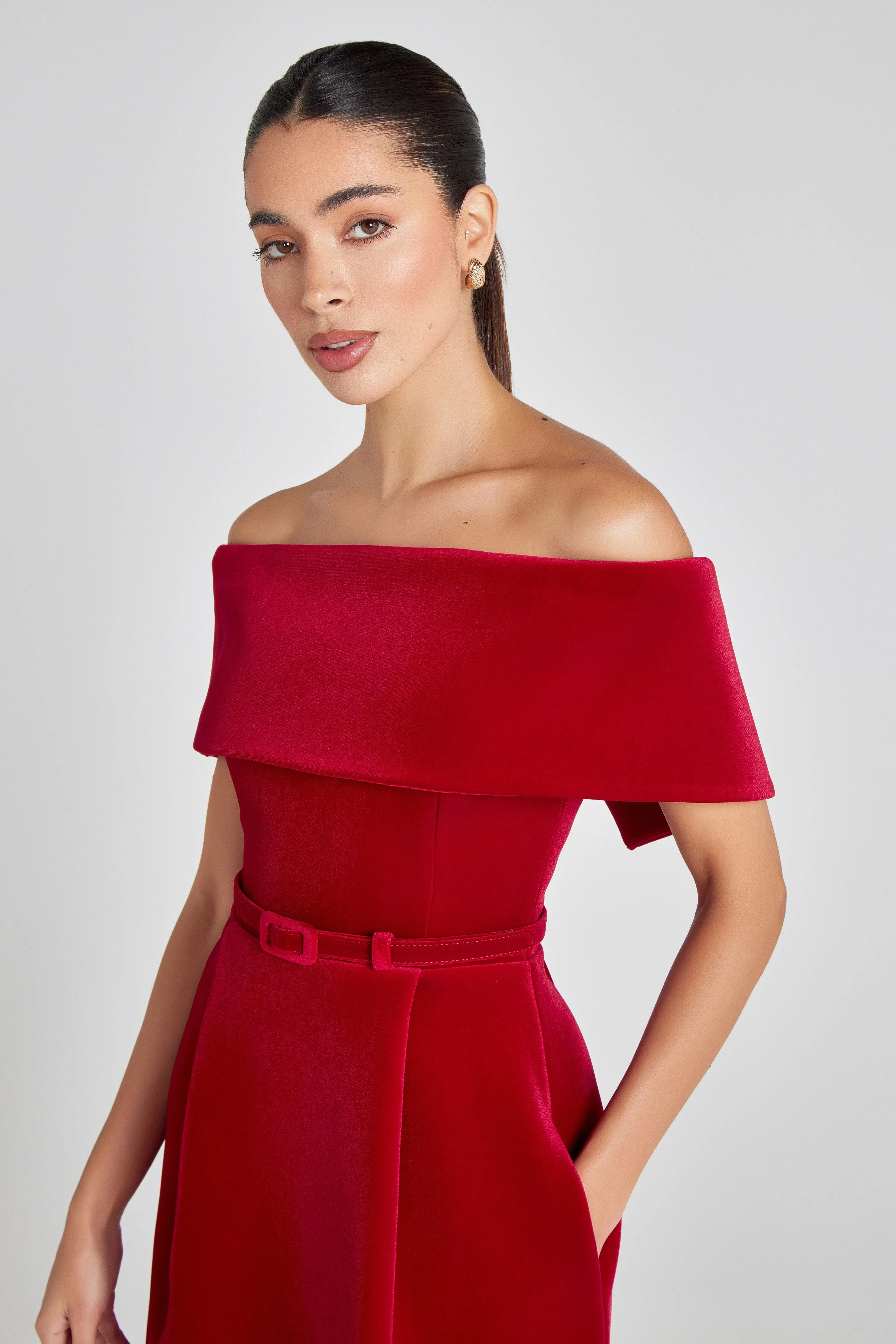 Carmen Red Dress - Image 5