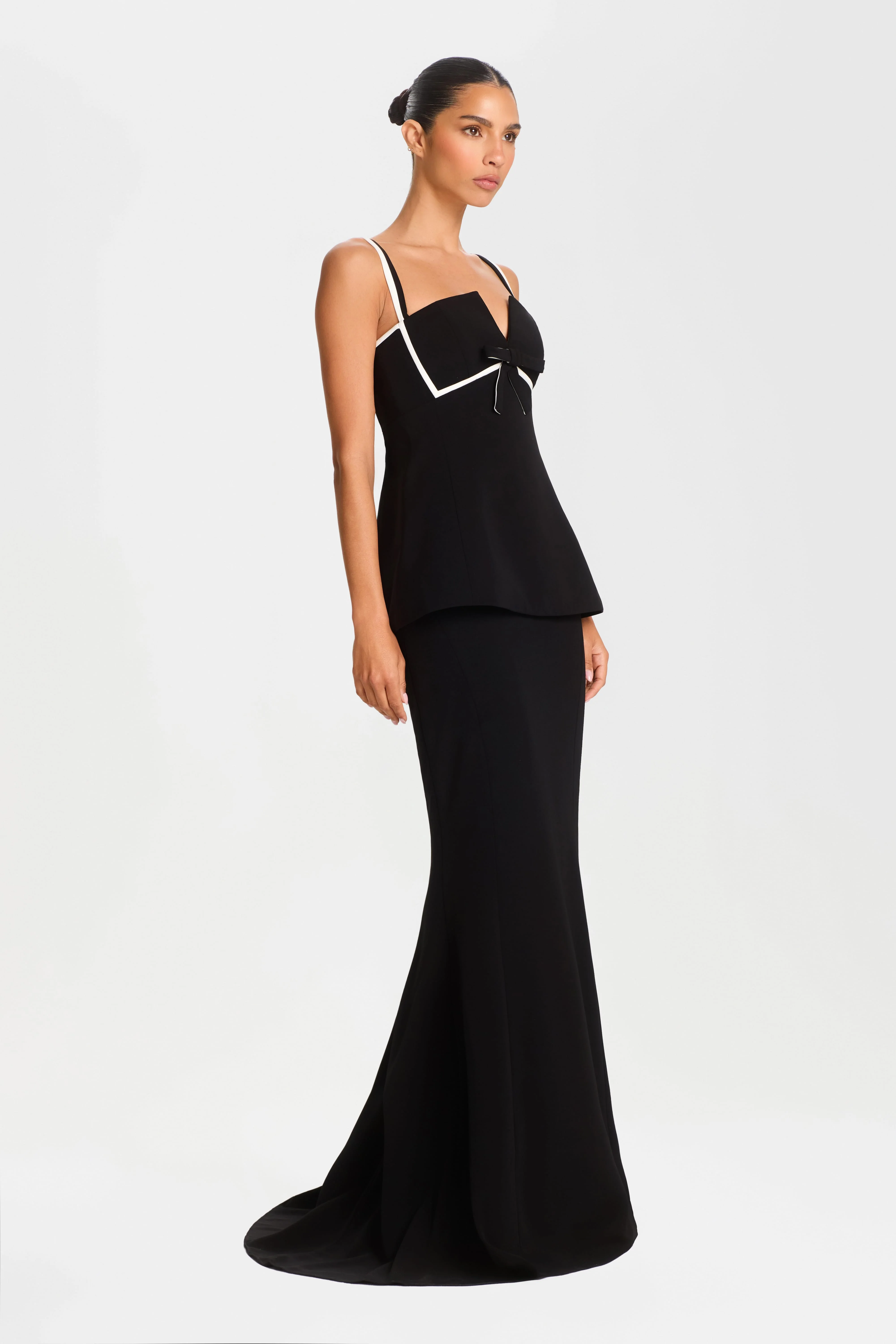 Carolina Black Maxi Skirt - Image 3