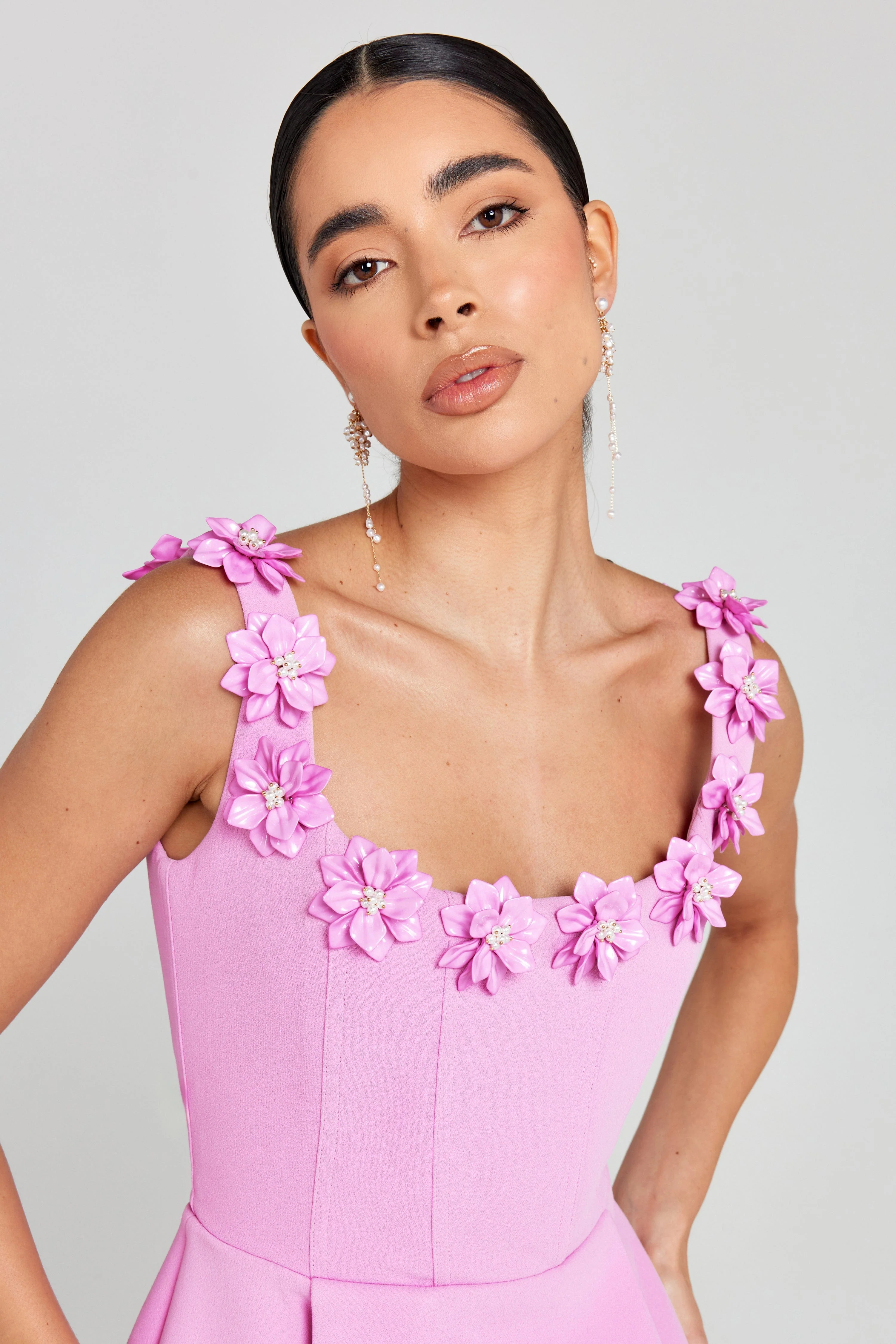 Cindy Pink Dress - Image 5