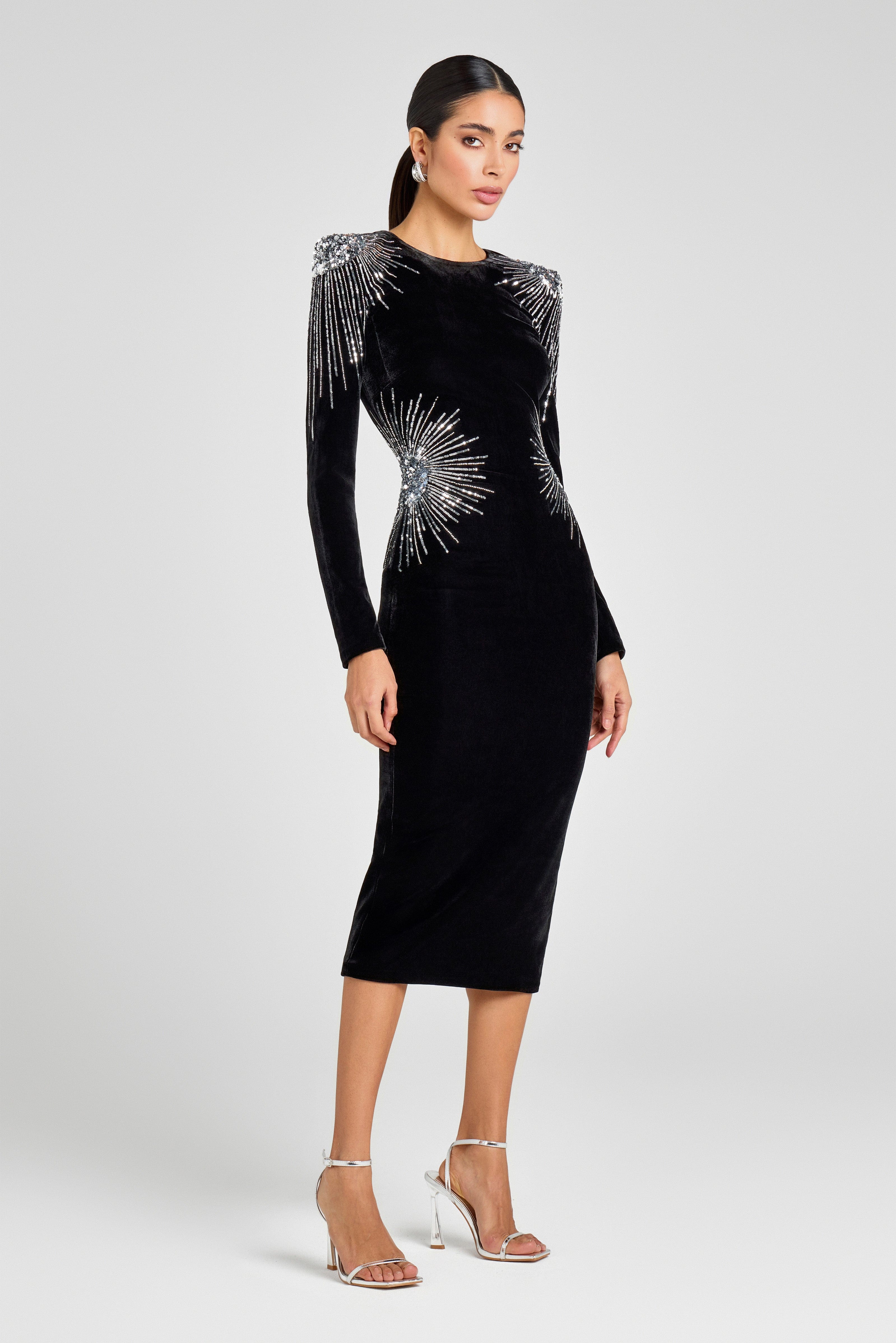 Ellie Black Dress - Image 3
