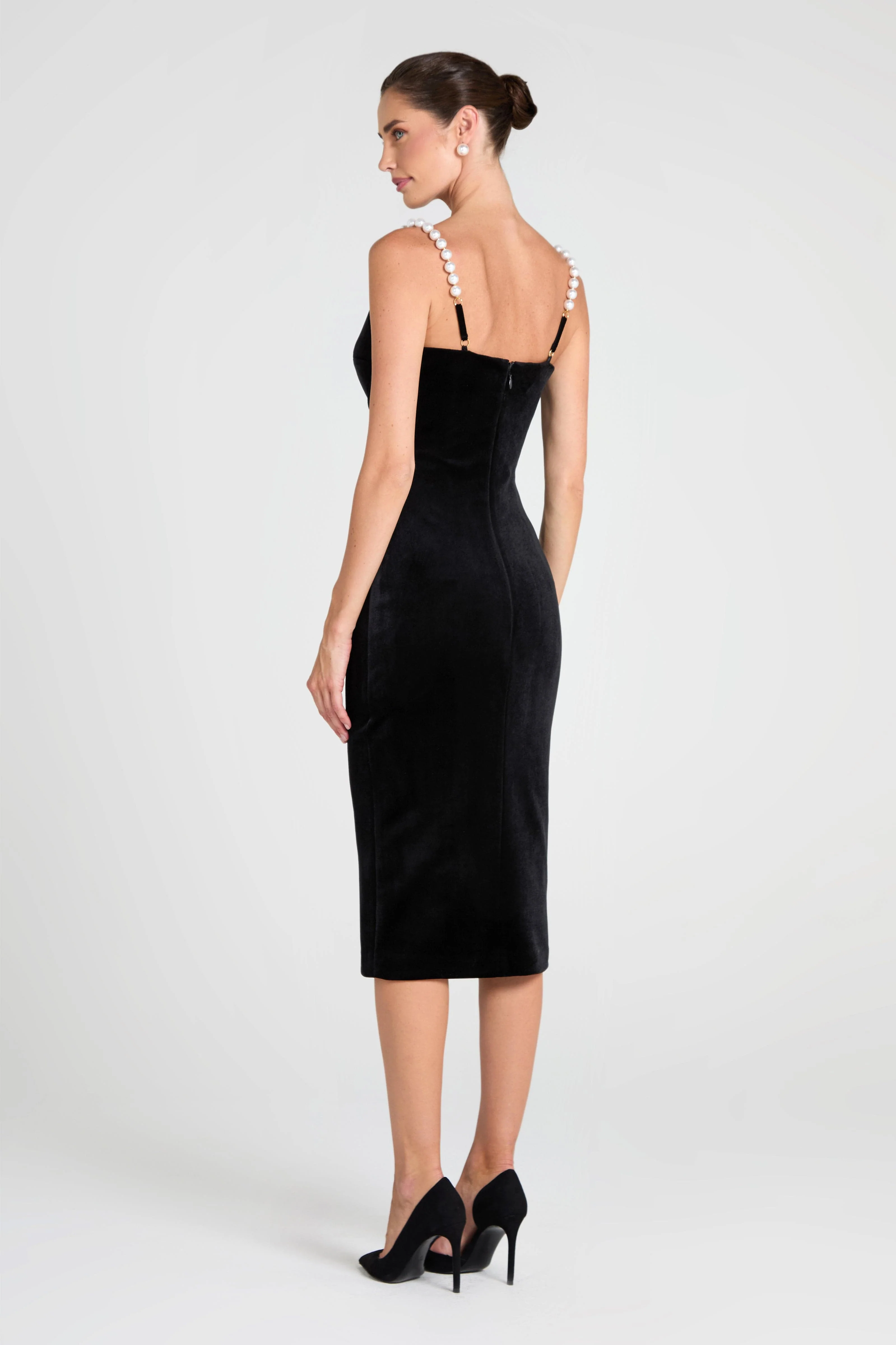Emily Black Dress - Image 4