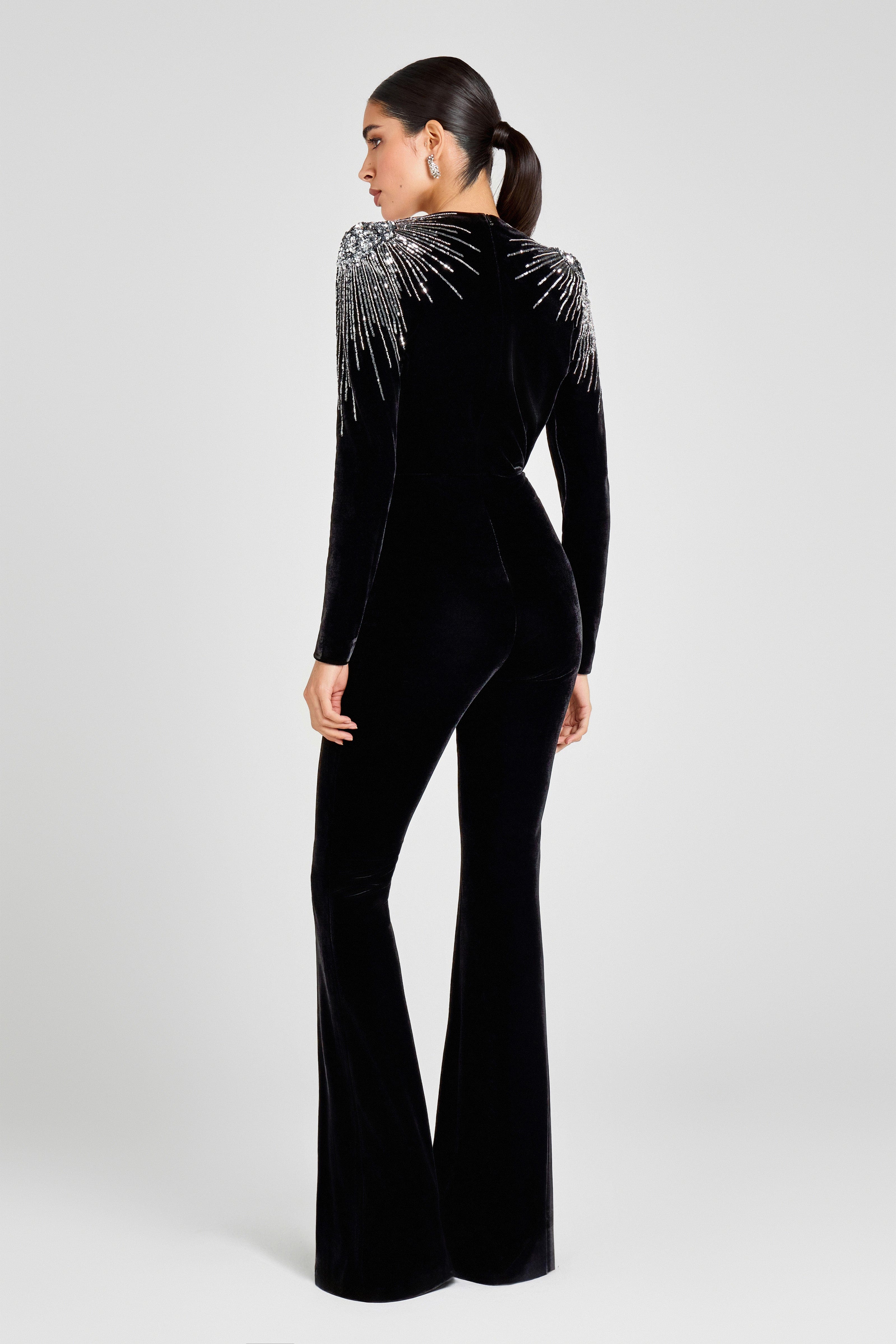 Giselle Black Jumpsuit - Image 4