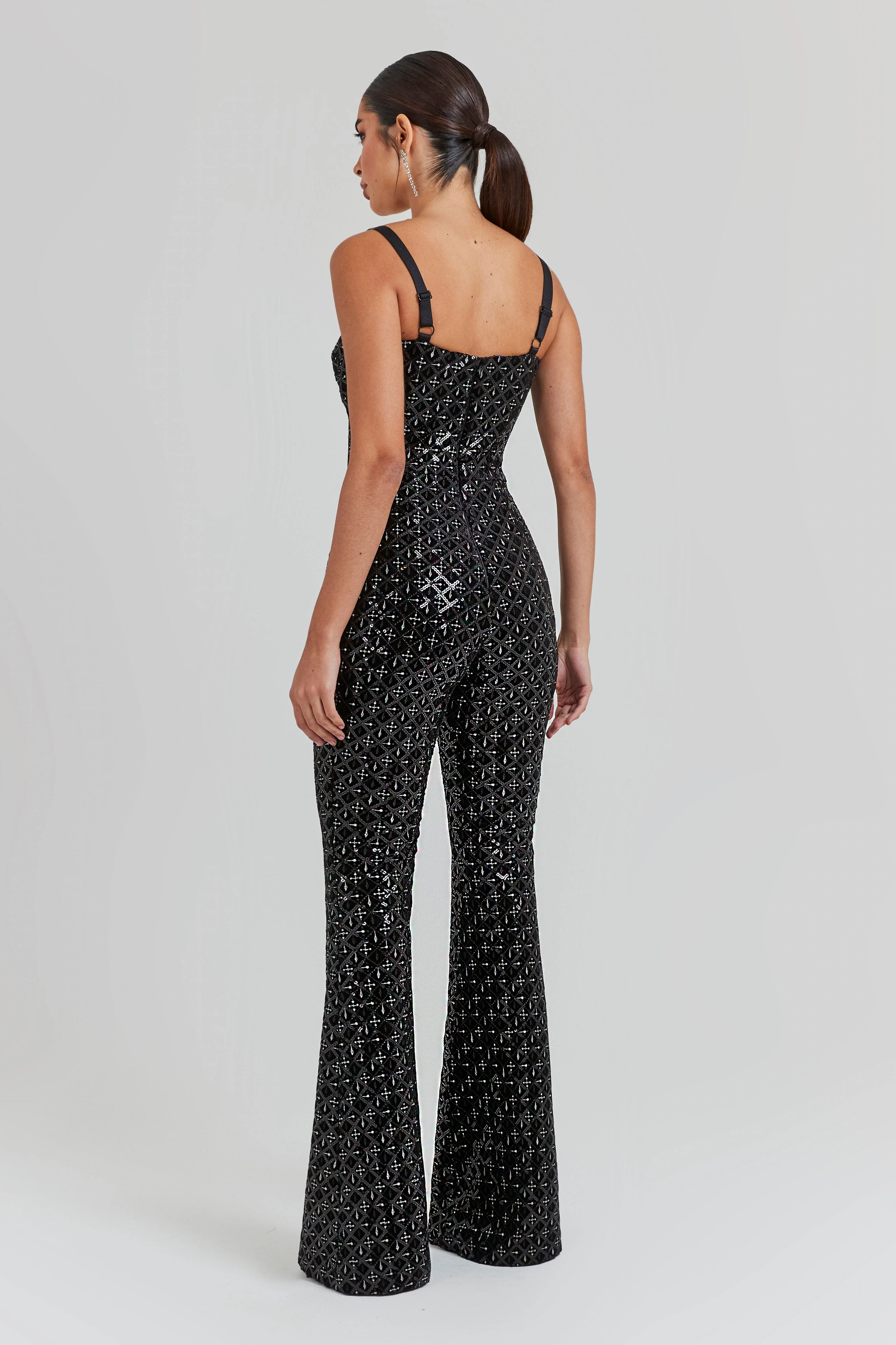 Hailey Black Jumpsuit - Image 4