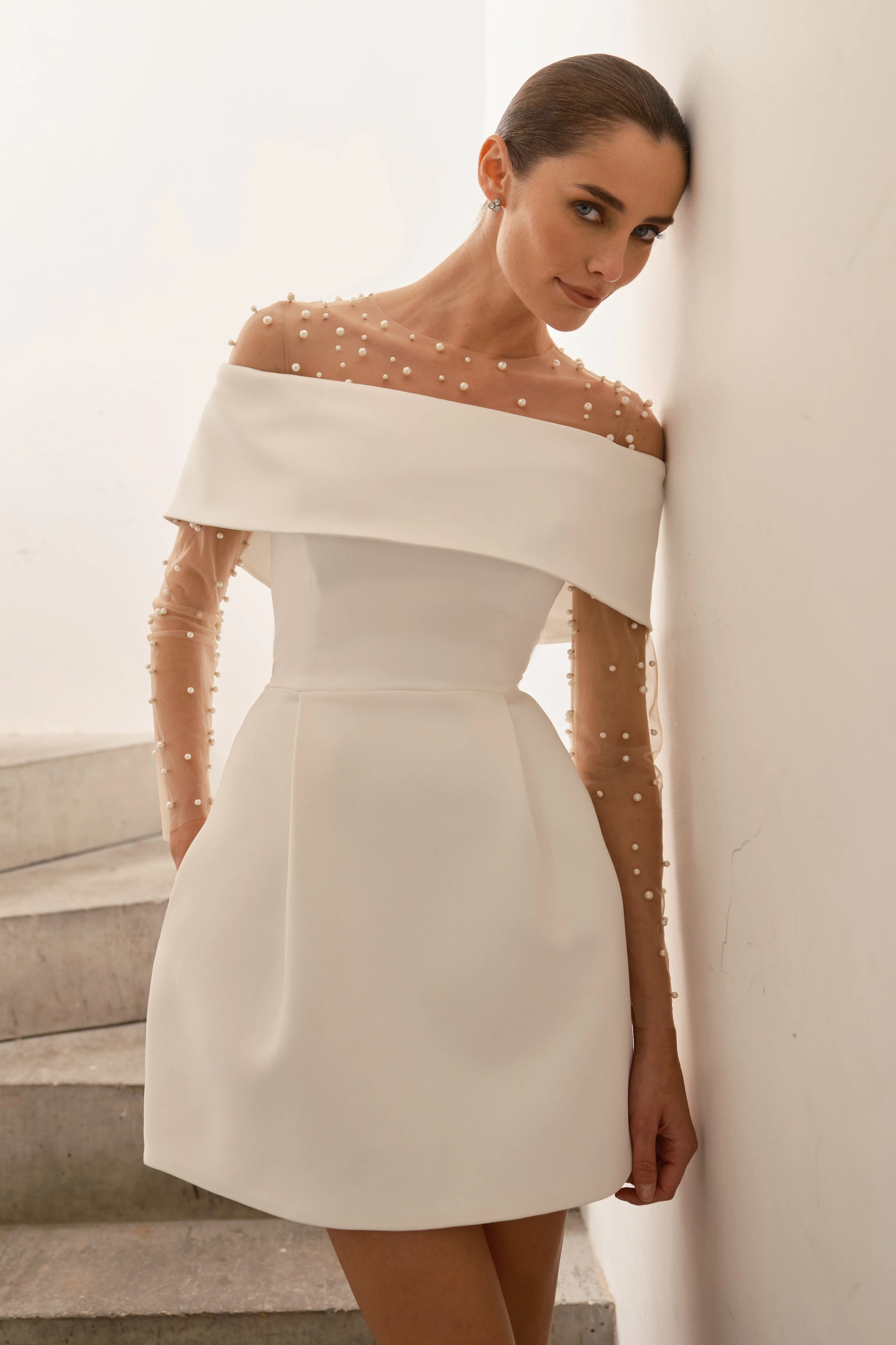 Harper White Dress - Image 10