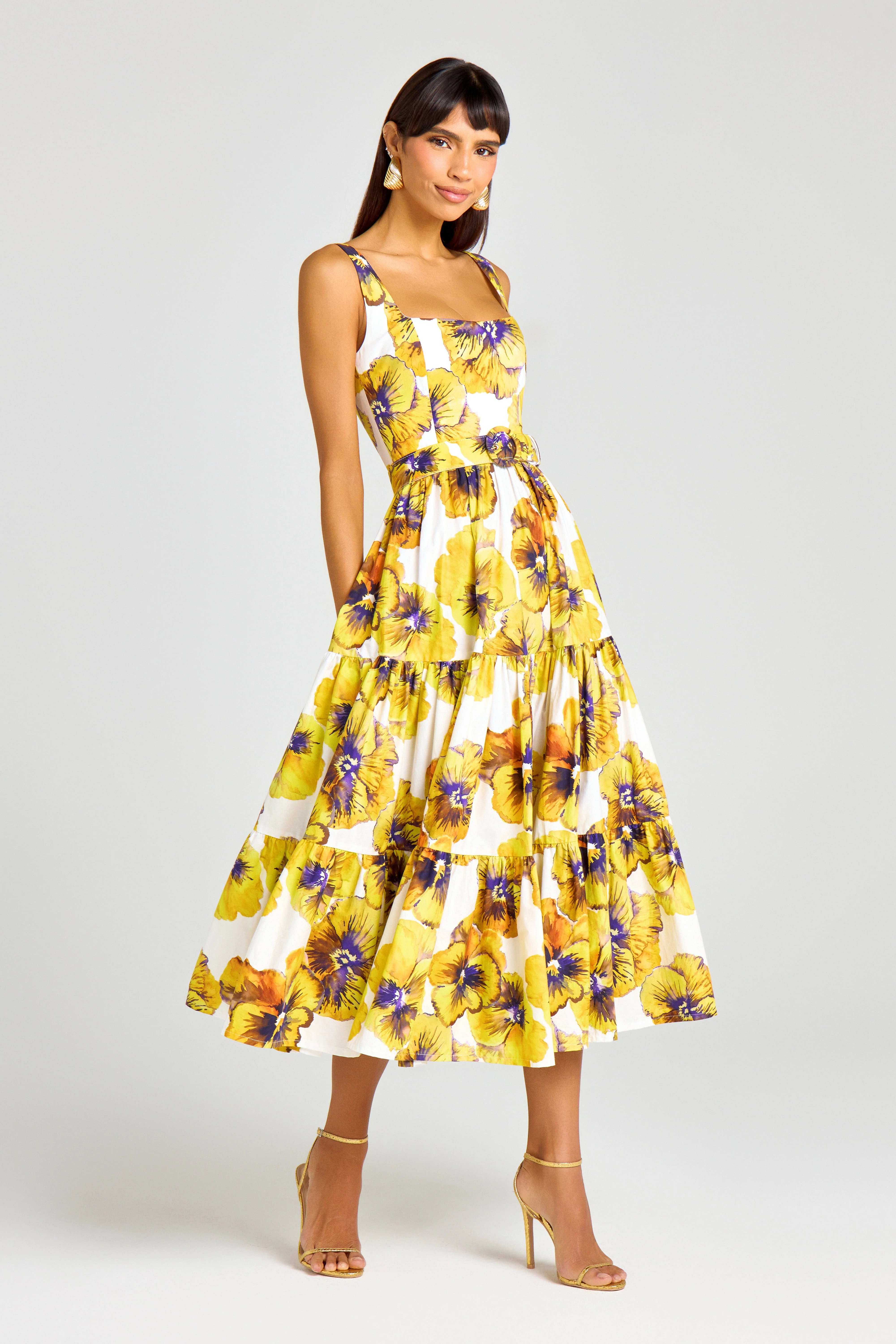 Helena Floral Dress - Image 3