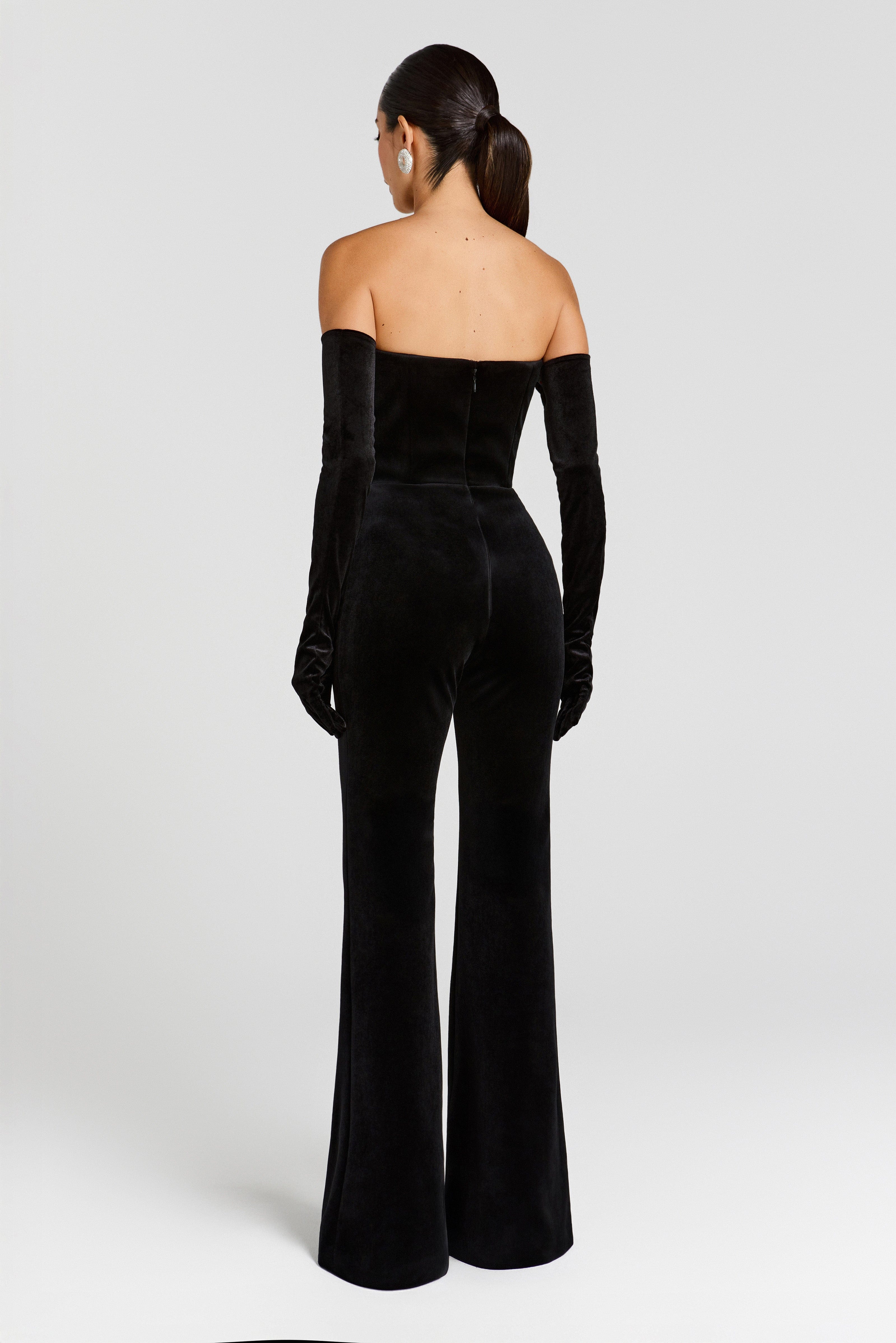 Ines Black Jumpsuit - Image 4