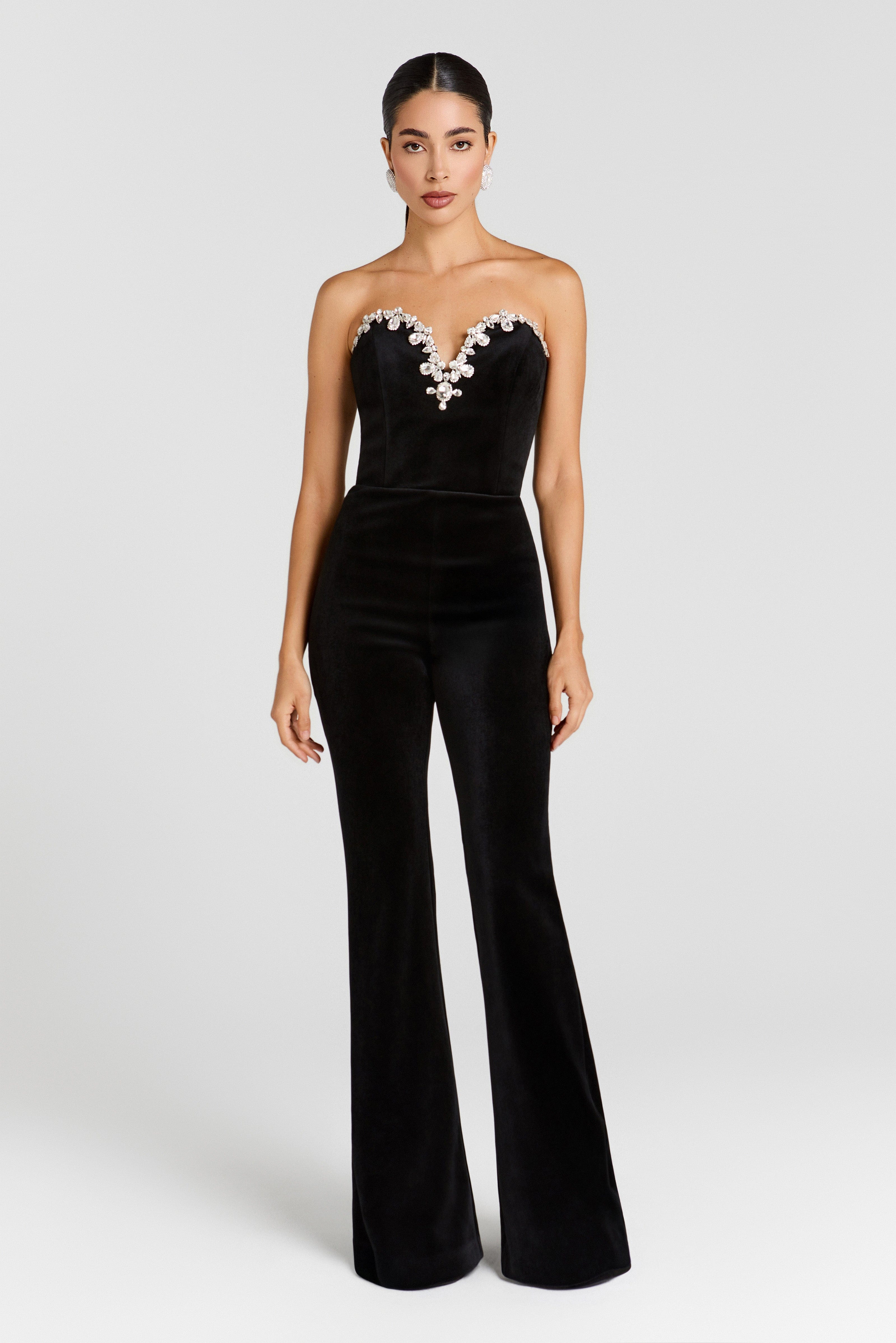 Ines Black Jumpsuit - Image 5