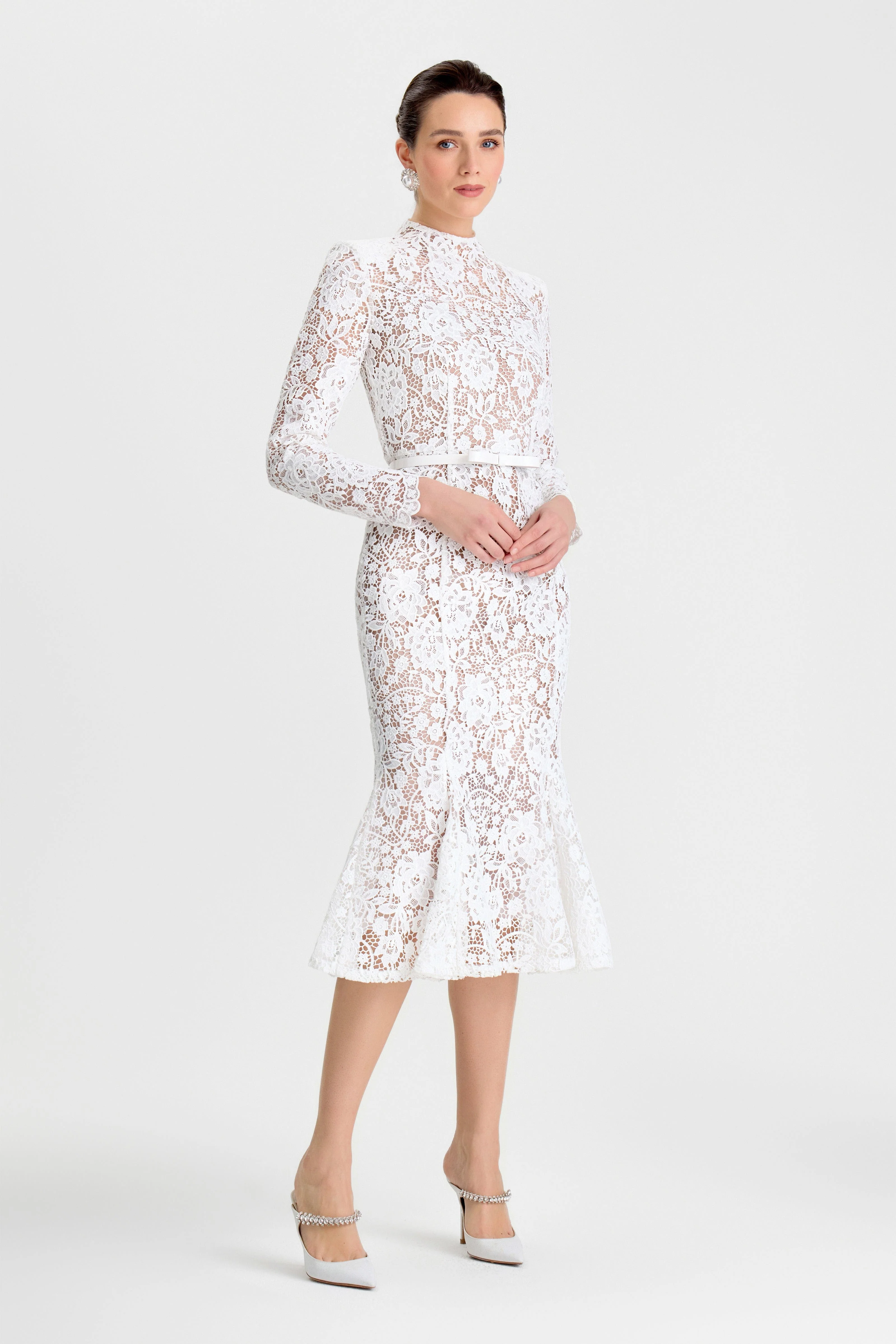Juliette White Dress - Image 3