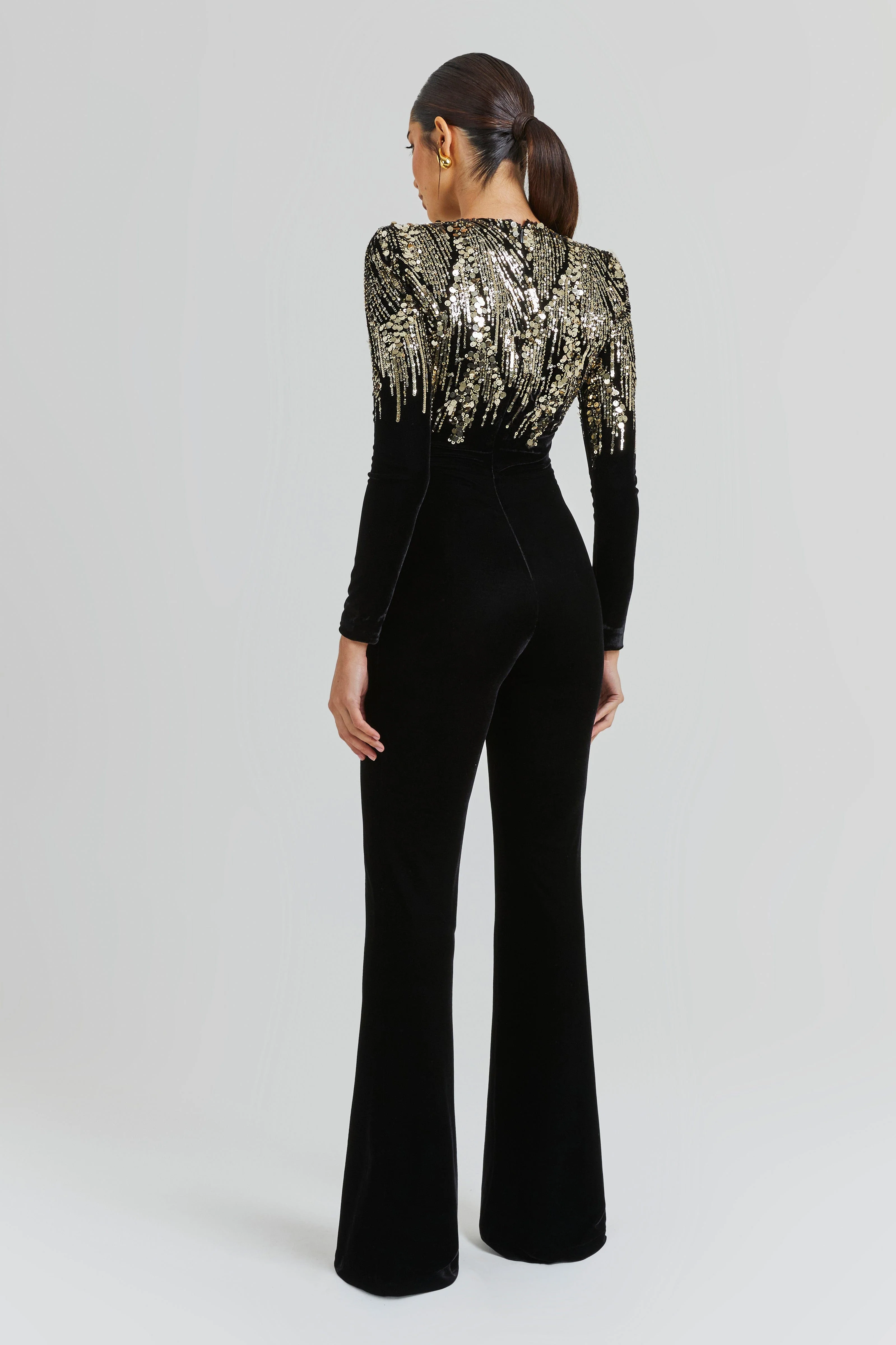 Katarina Black Jumpsuit - Image 4
