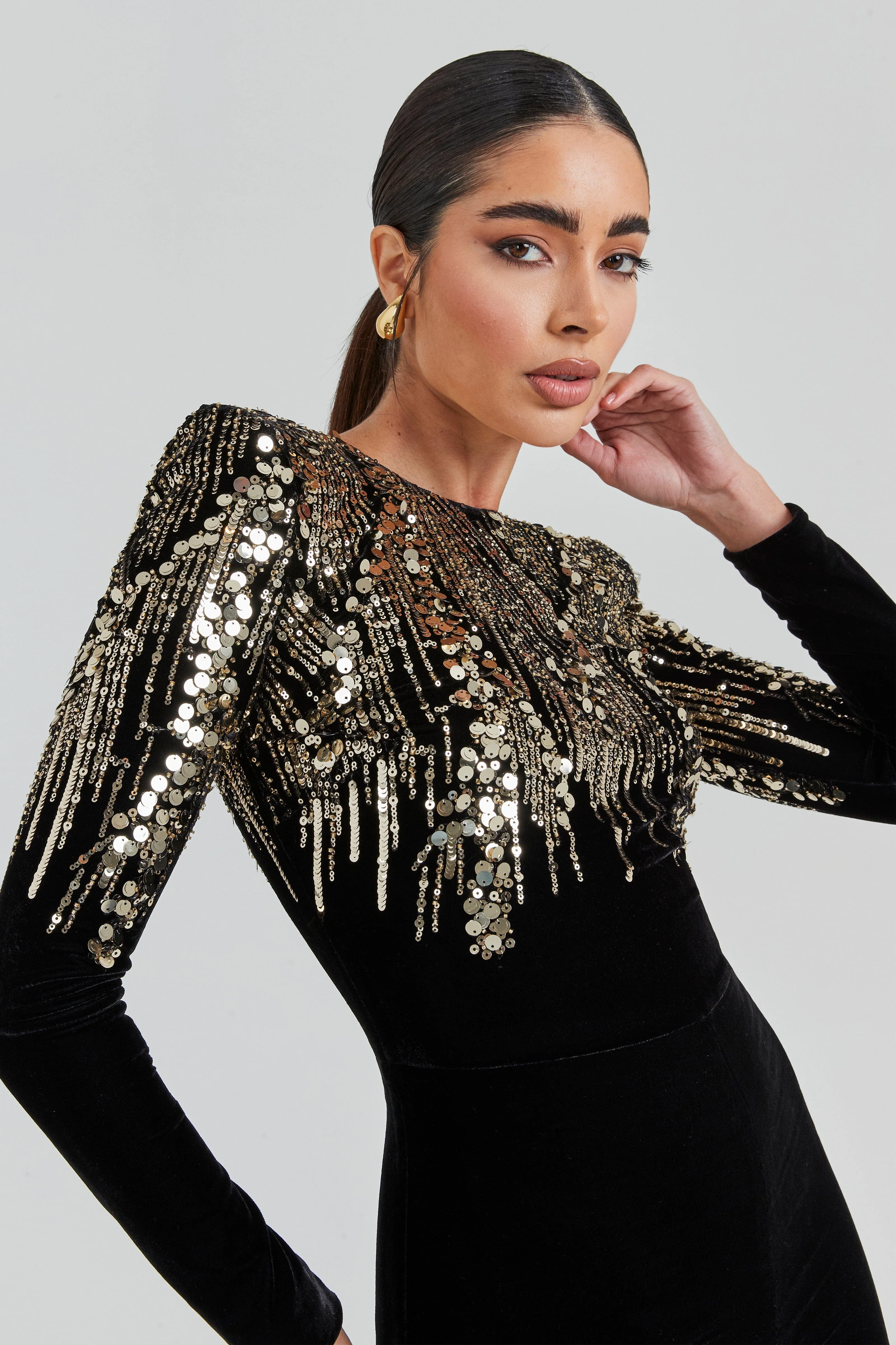 Katarina Black Jumpsuit - Image 6
