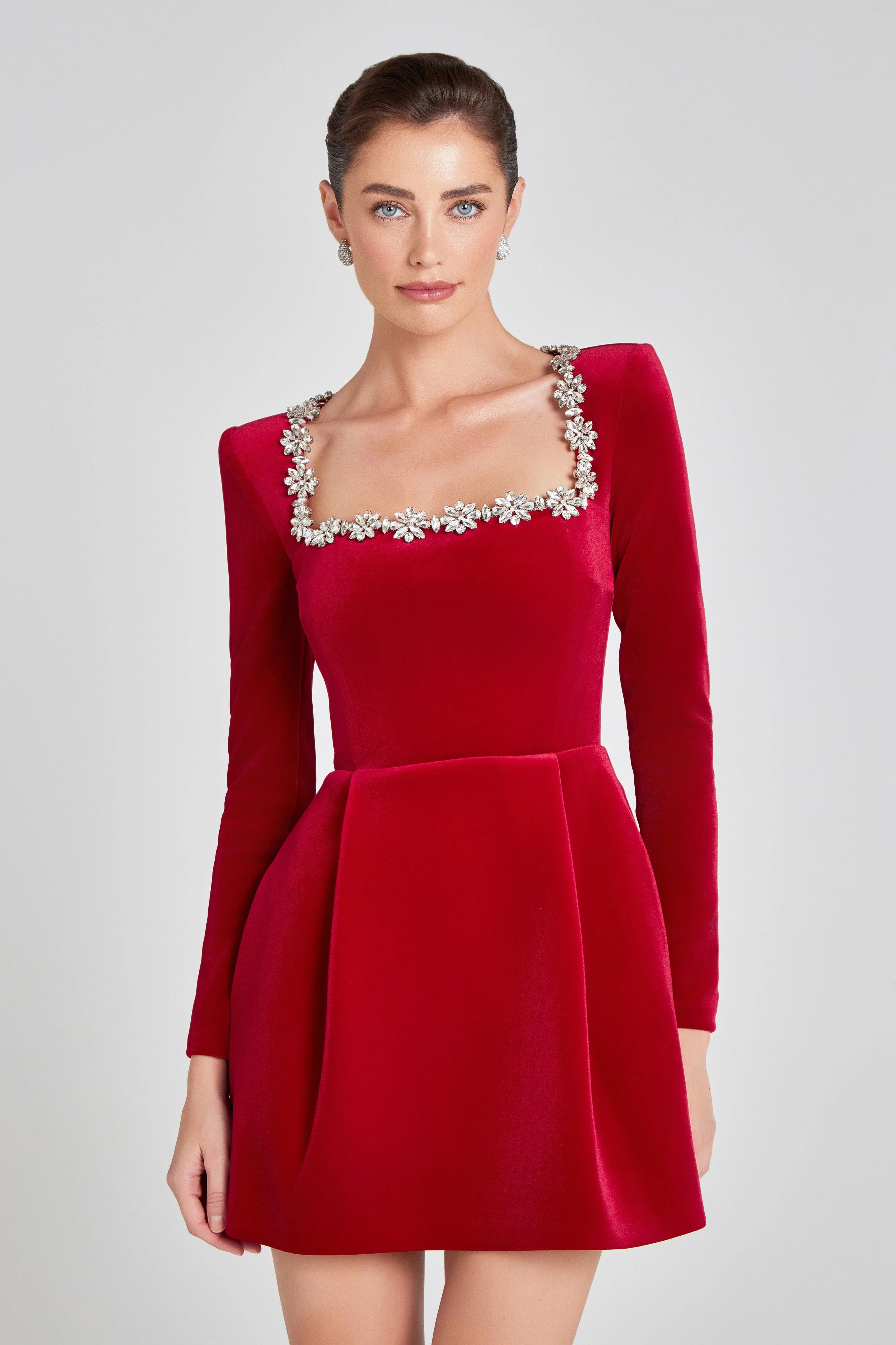 Kimberly Red Dress - Image 2