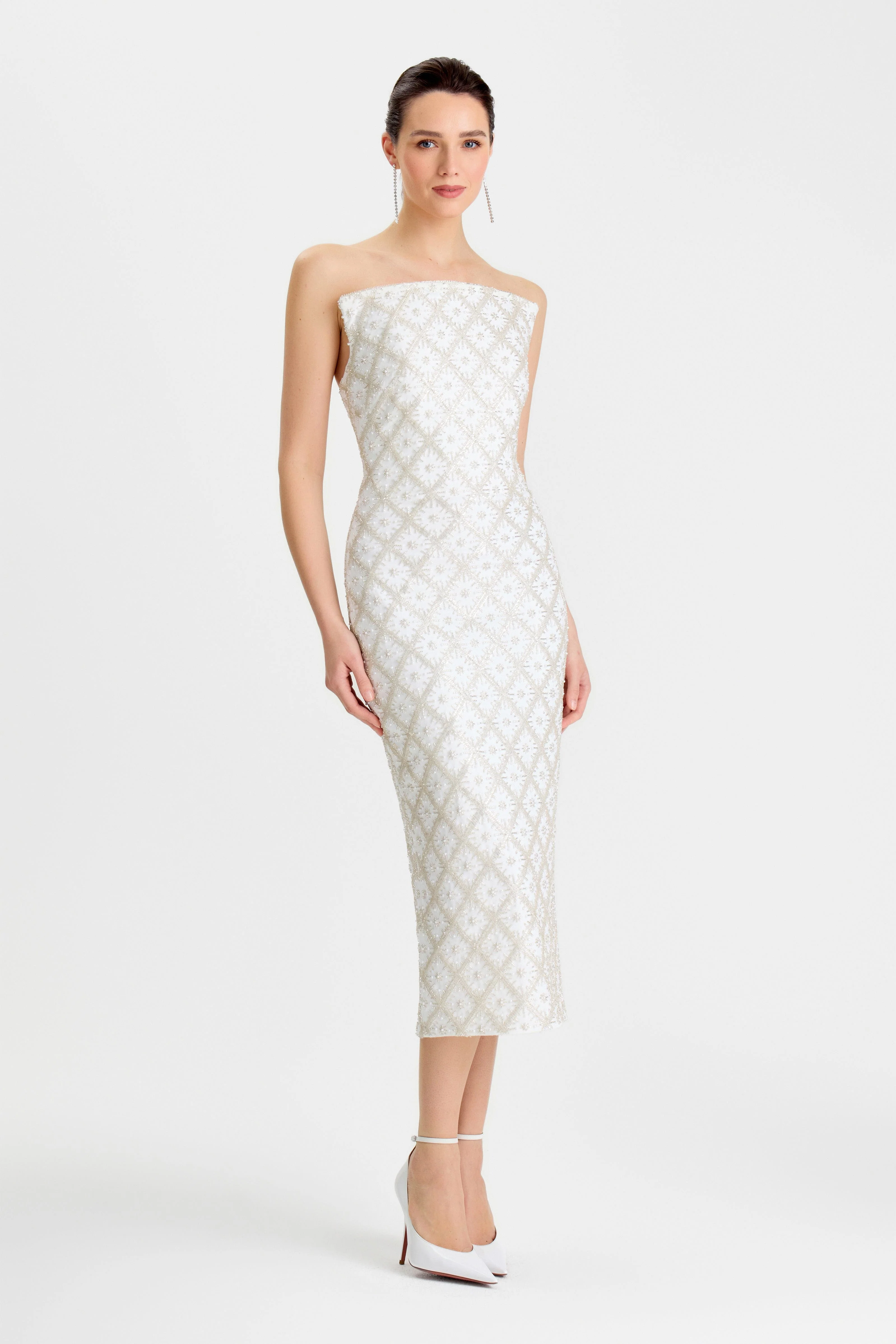 Larissa White Dress - Image 3