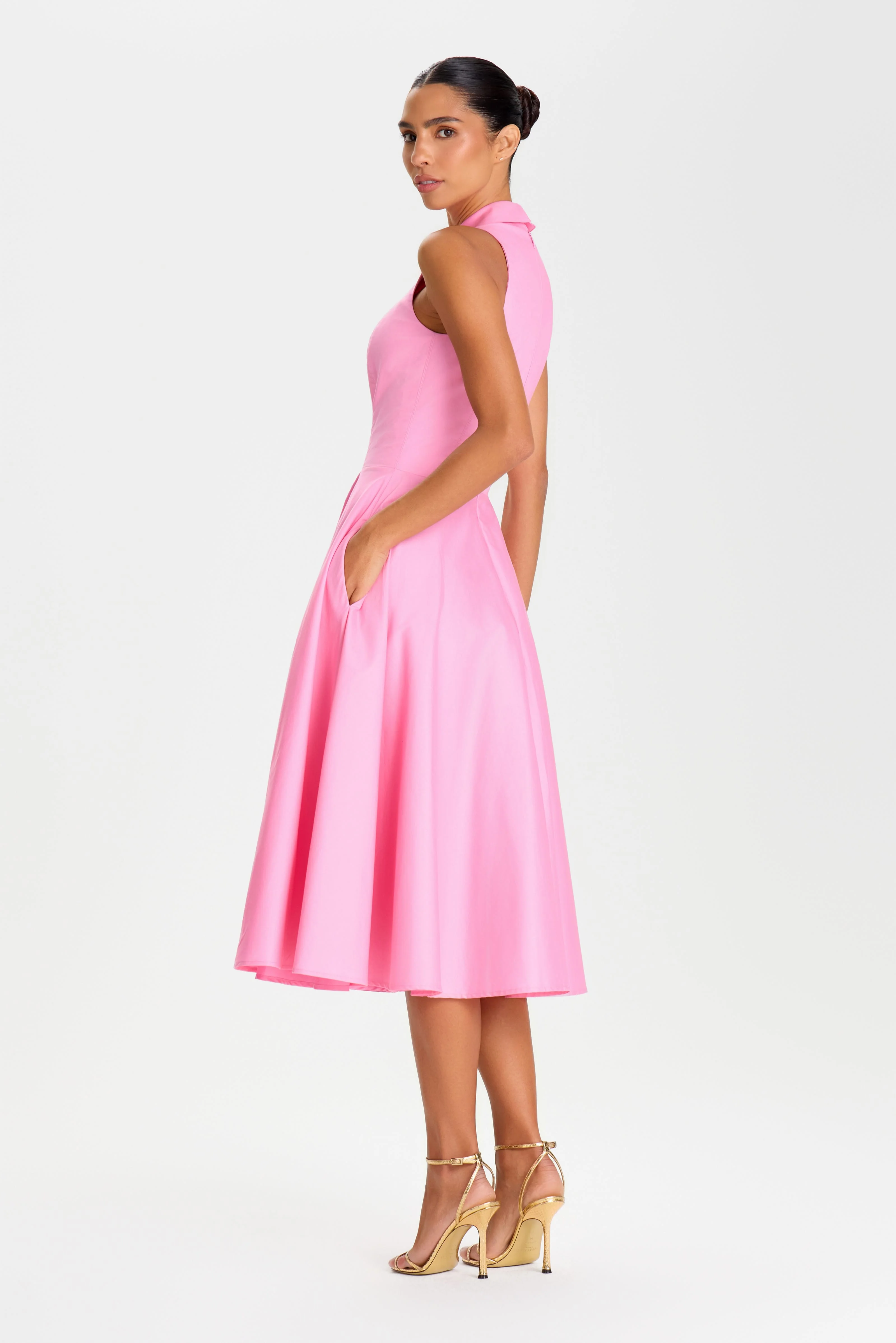 Laura Pink Dress - Image 10