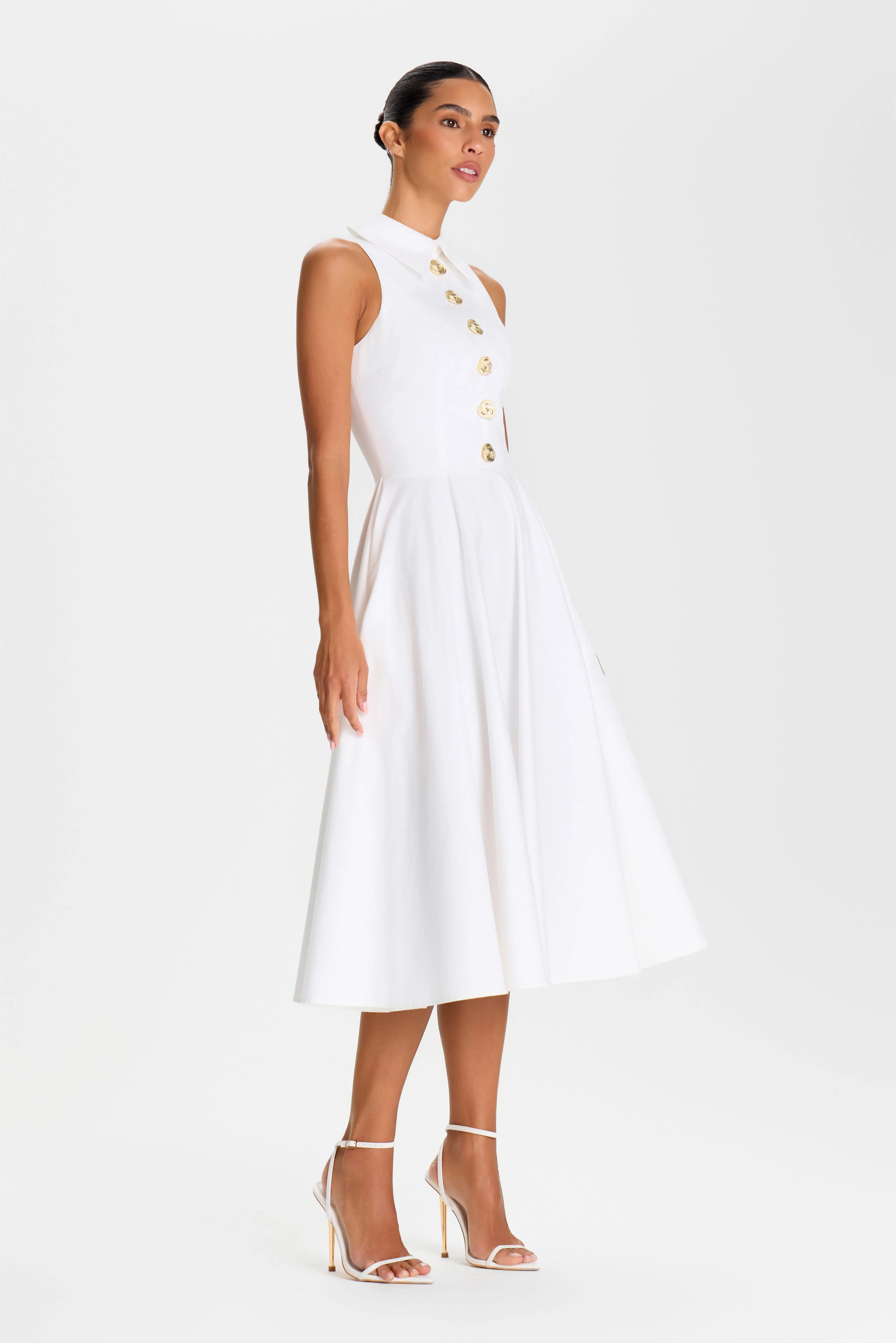 Laura White Dress - Image 3
