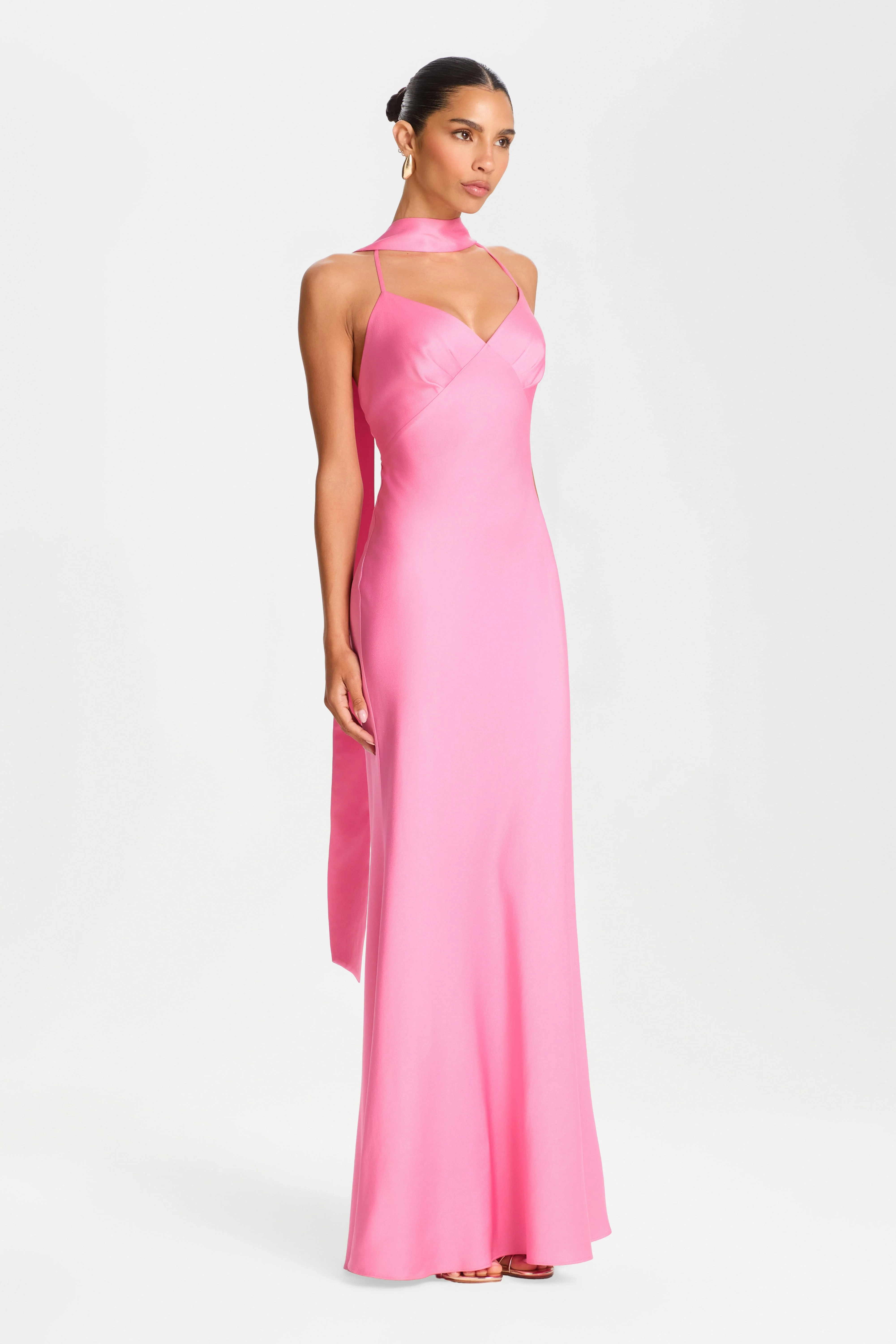 Leanna Pink Dress - Image 3