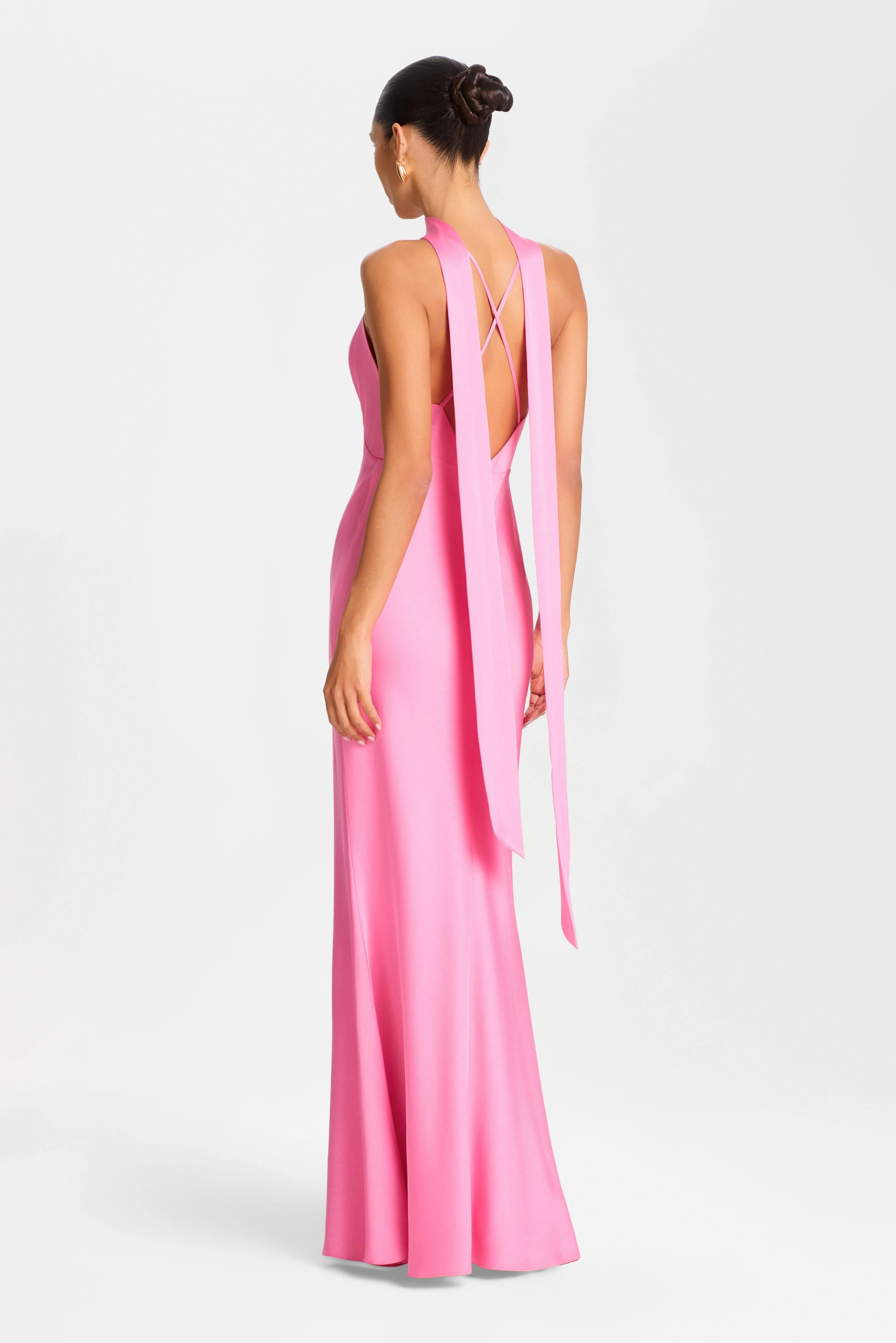 Leanna Pink Dress - Image 4