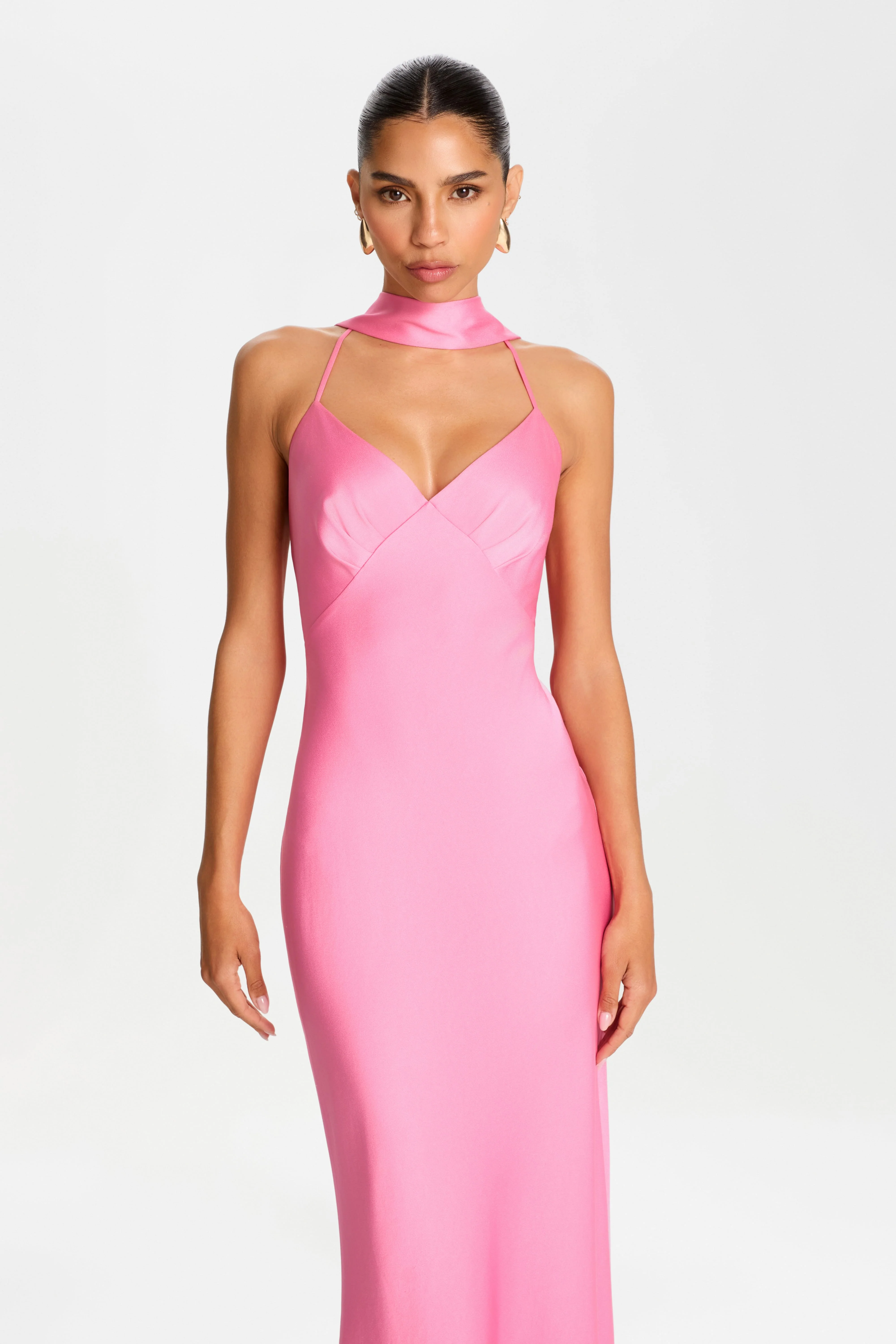 Leanna Pink Dress - Image 5