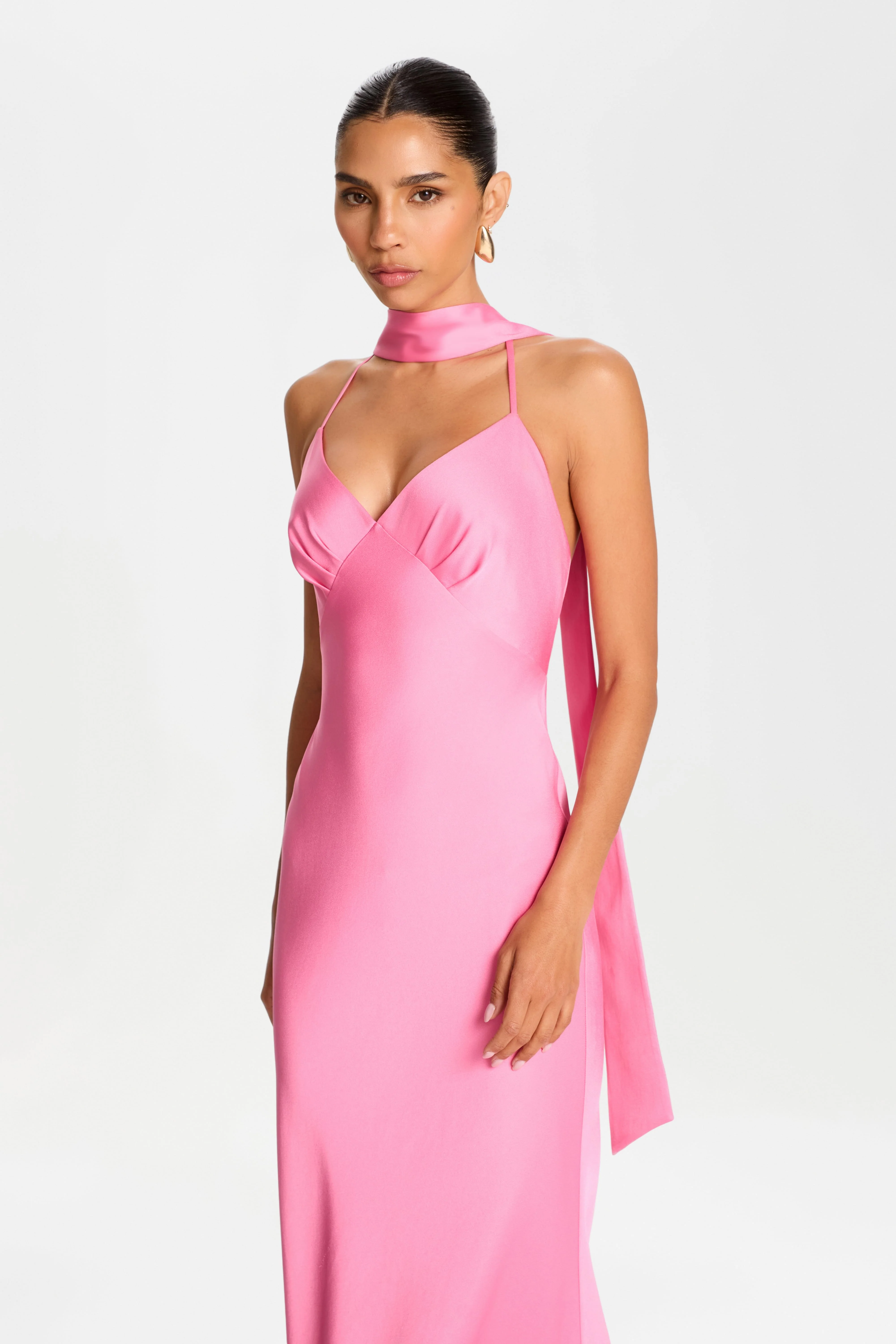 Leanna Pink Dress - Image 7