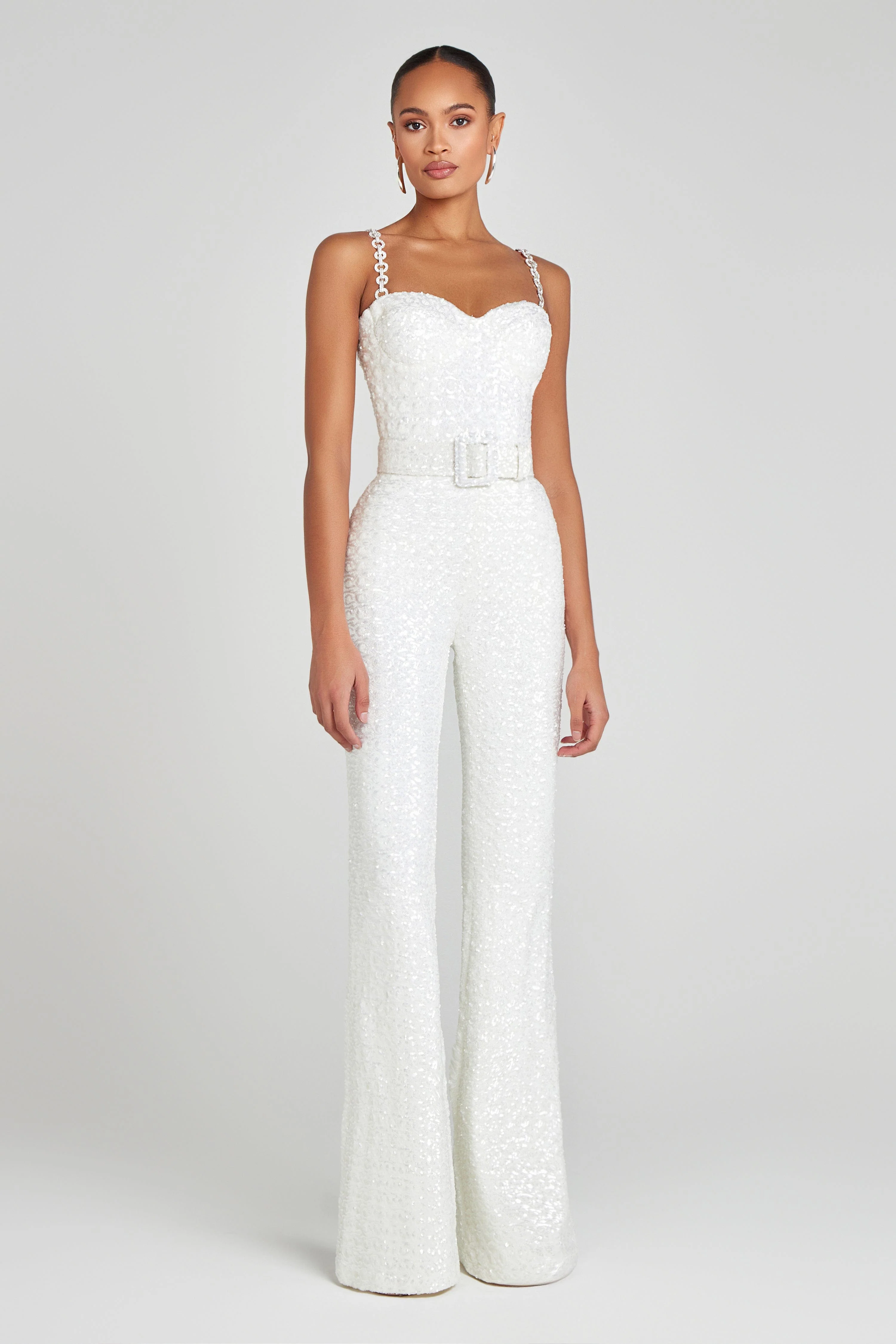 LUCINDA White Jumpsuit - Image 3