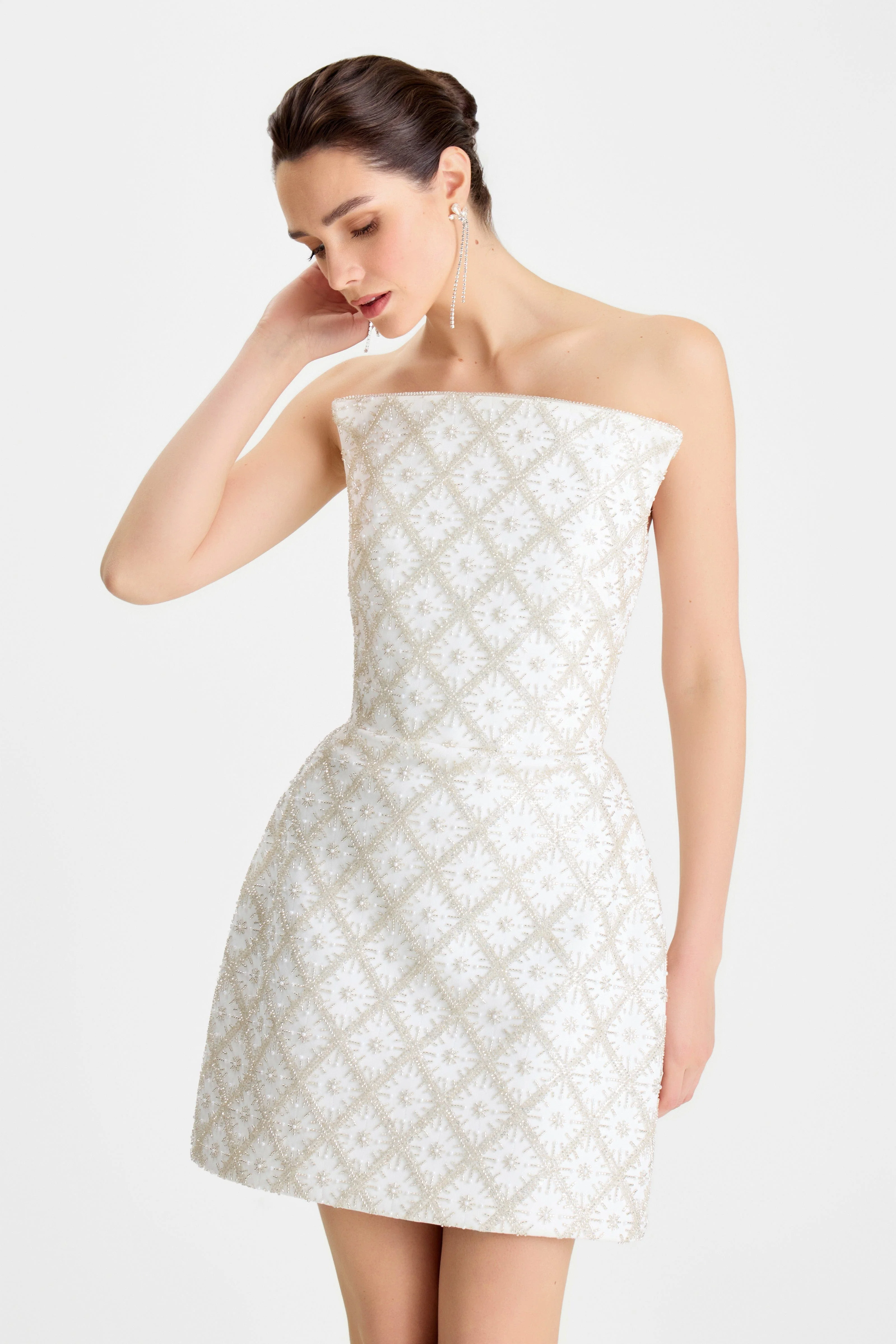 Lyla White Dress - Image 6