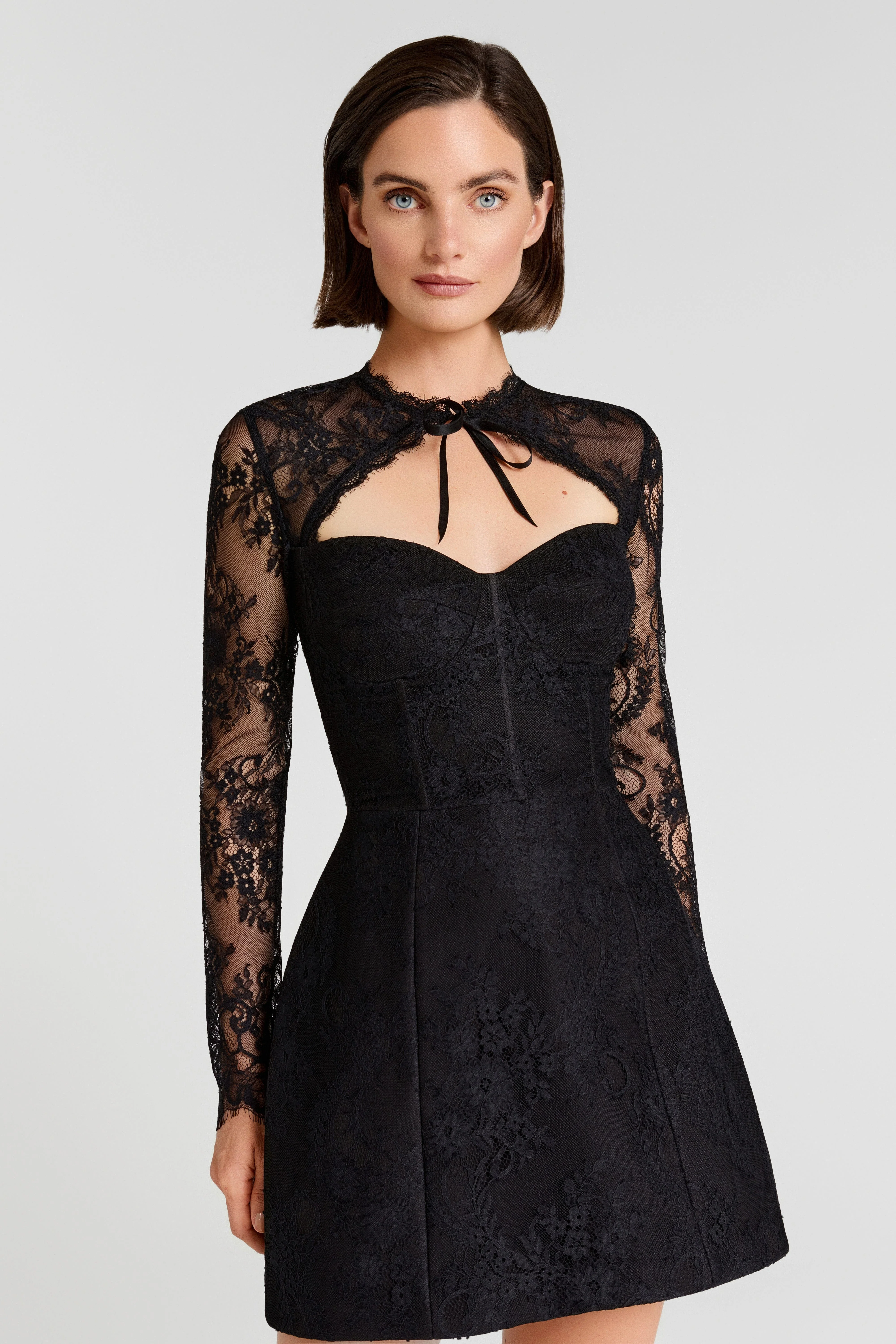 Macie Black Dress - Image 6