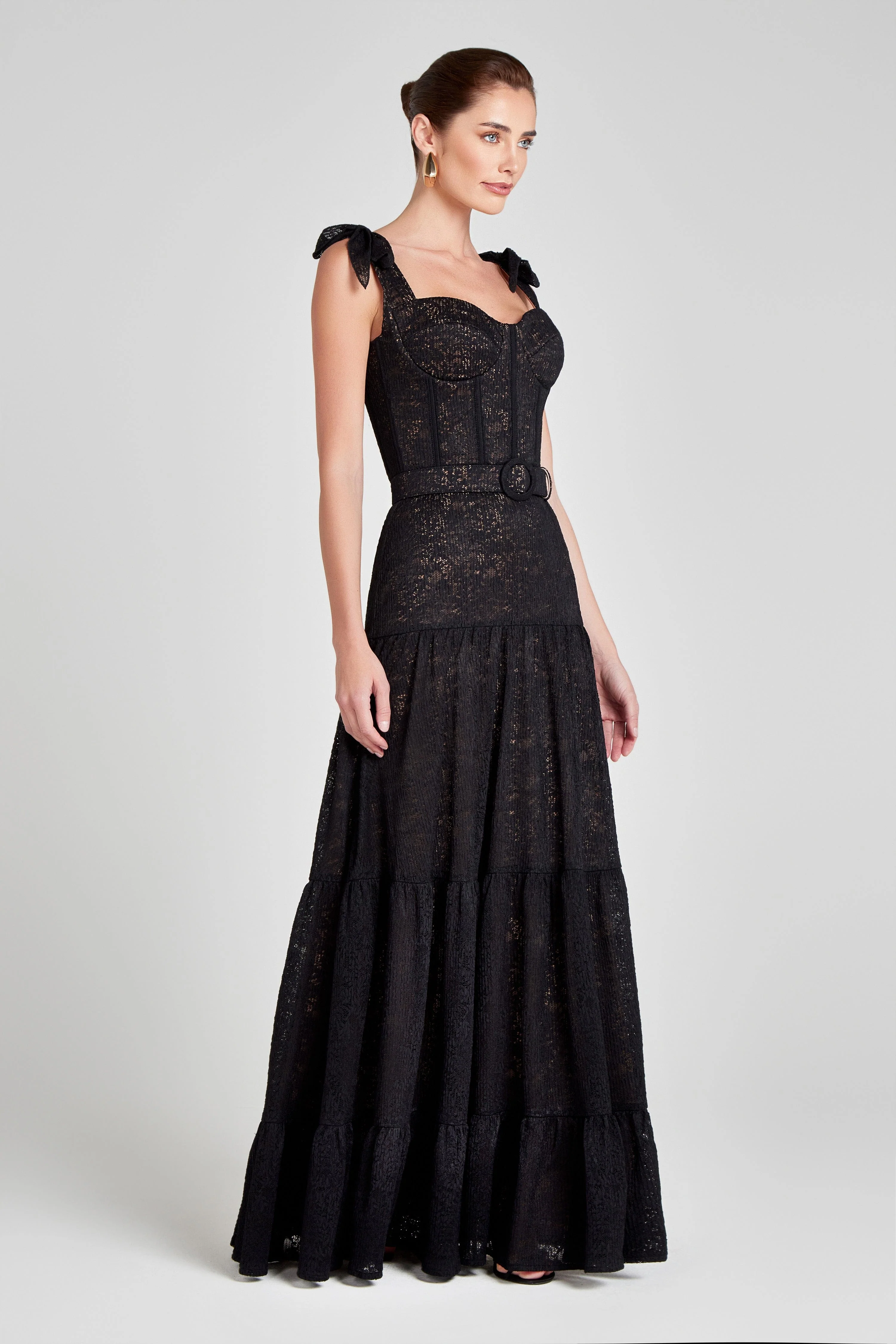 Miranda Black Dress - Image 3