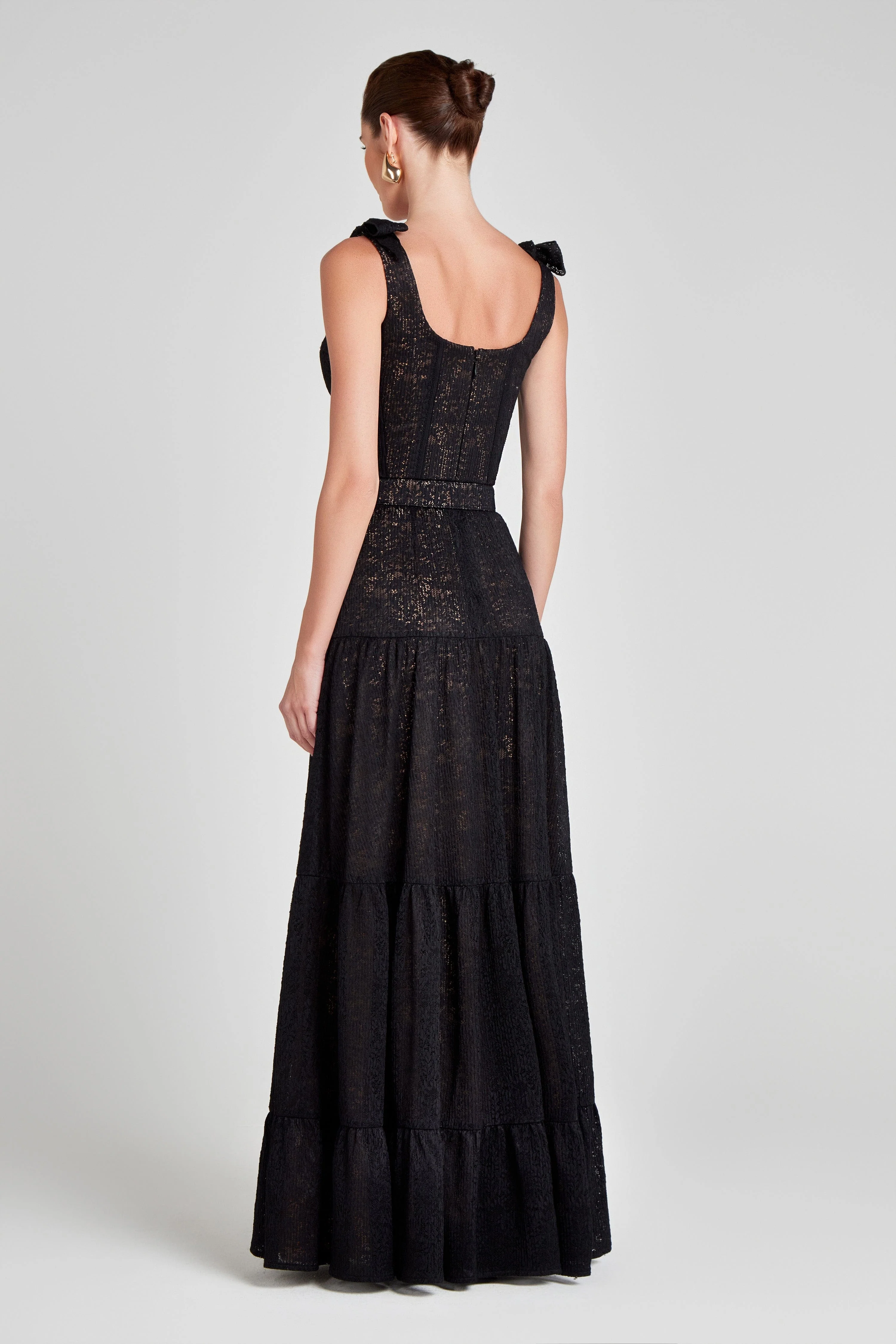 Miranda Black Dress - Image 4