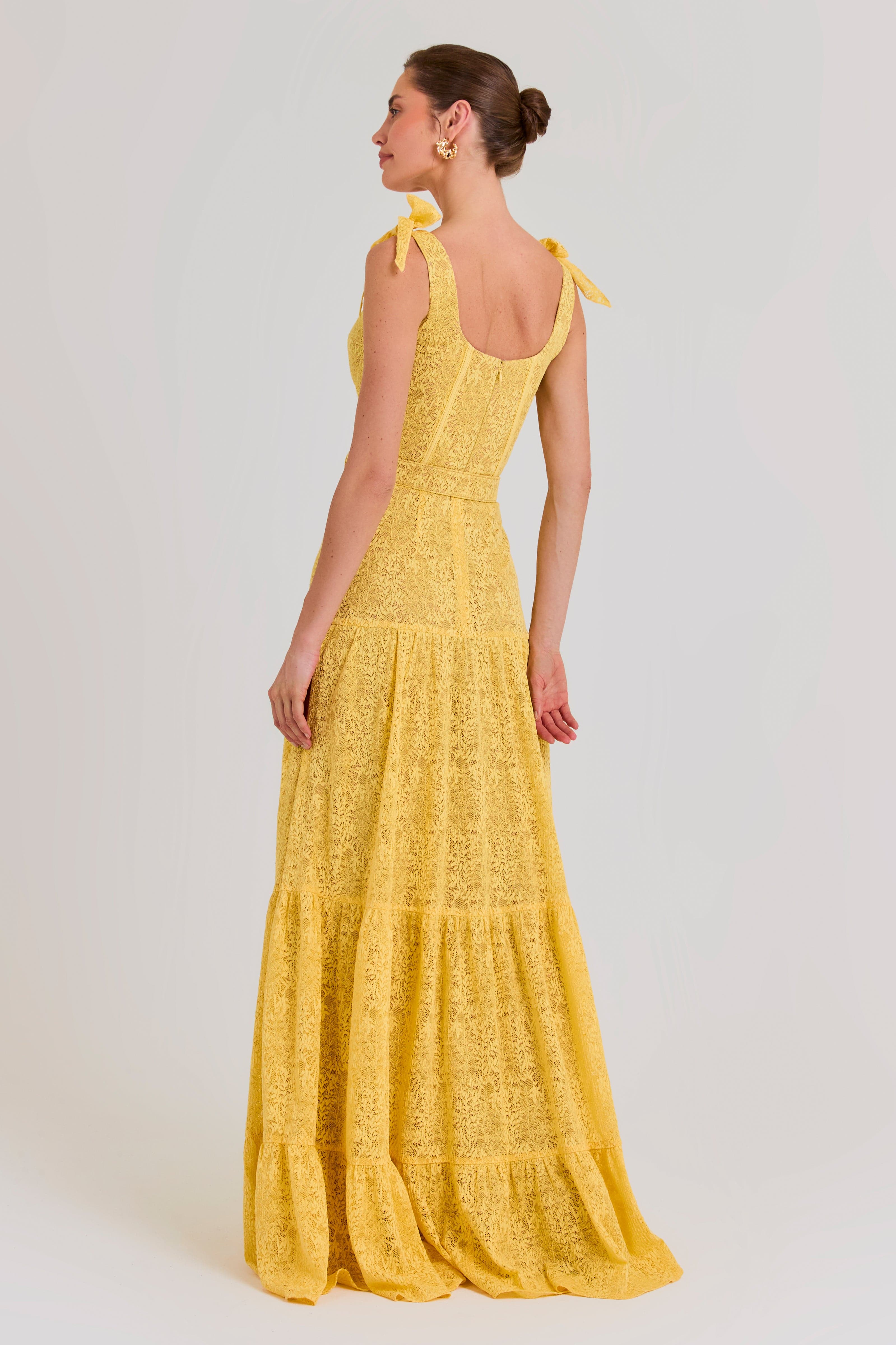Miranda Yellow Dress - Image 4