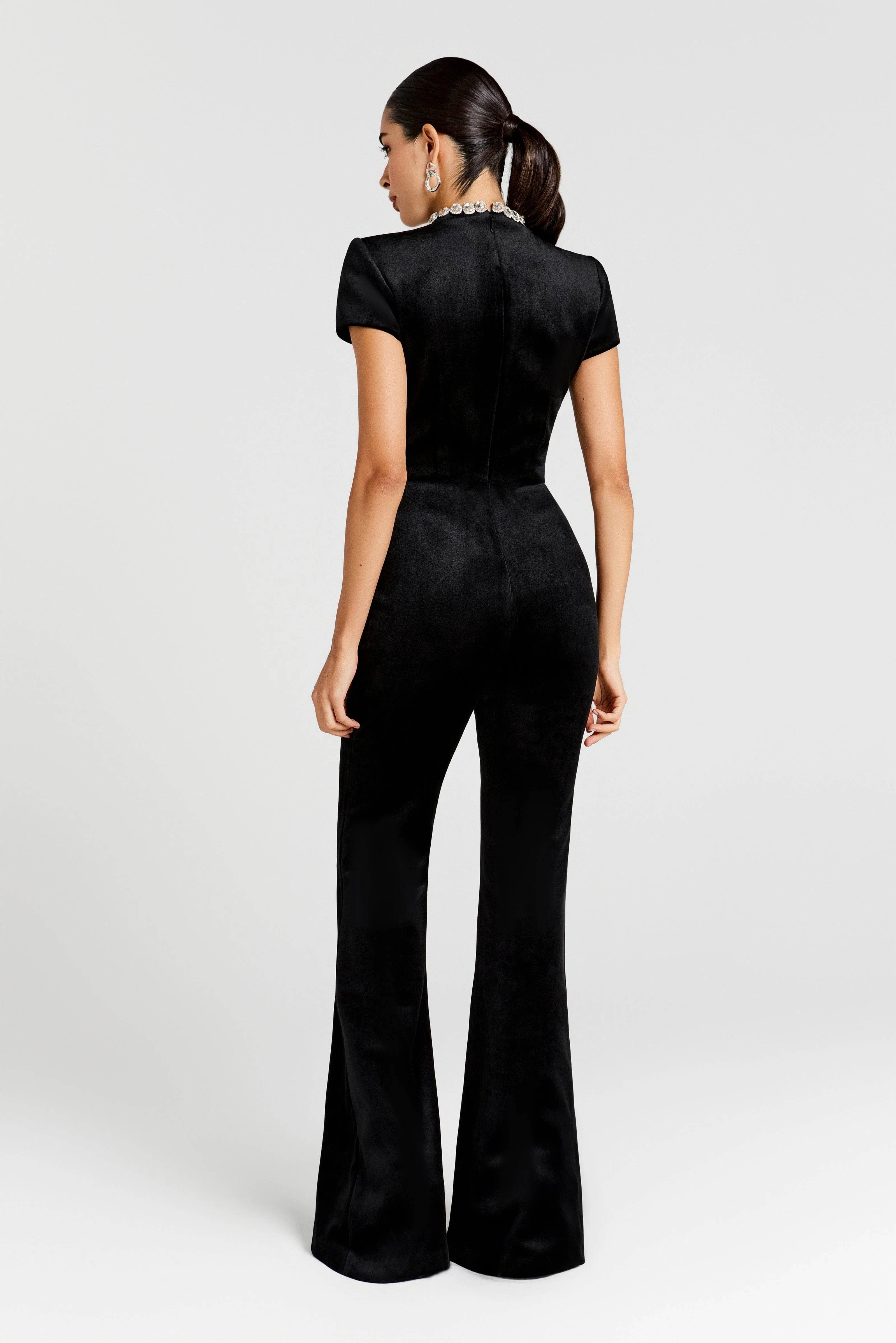 Regan Black Jumpsuit - Image 4