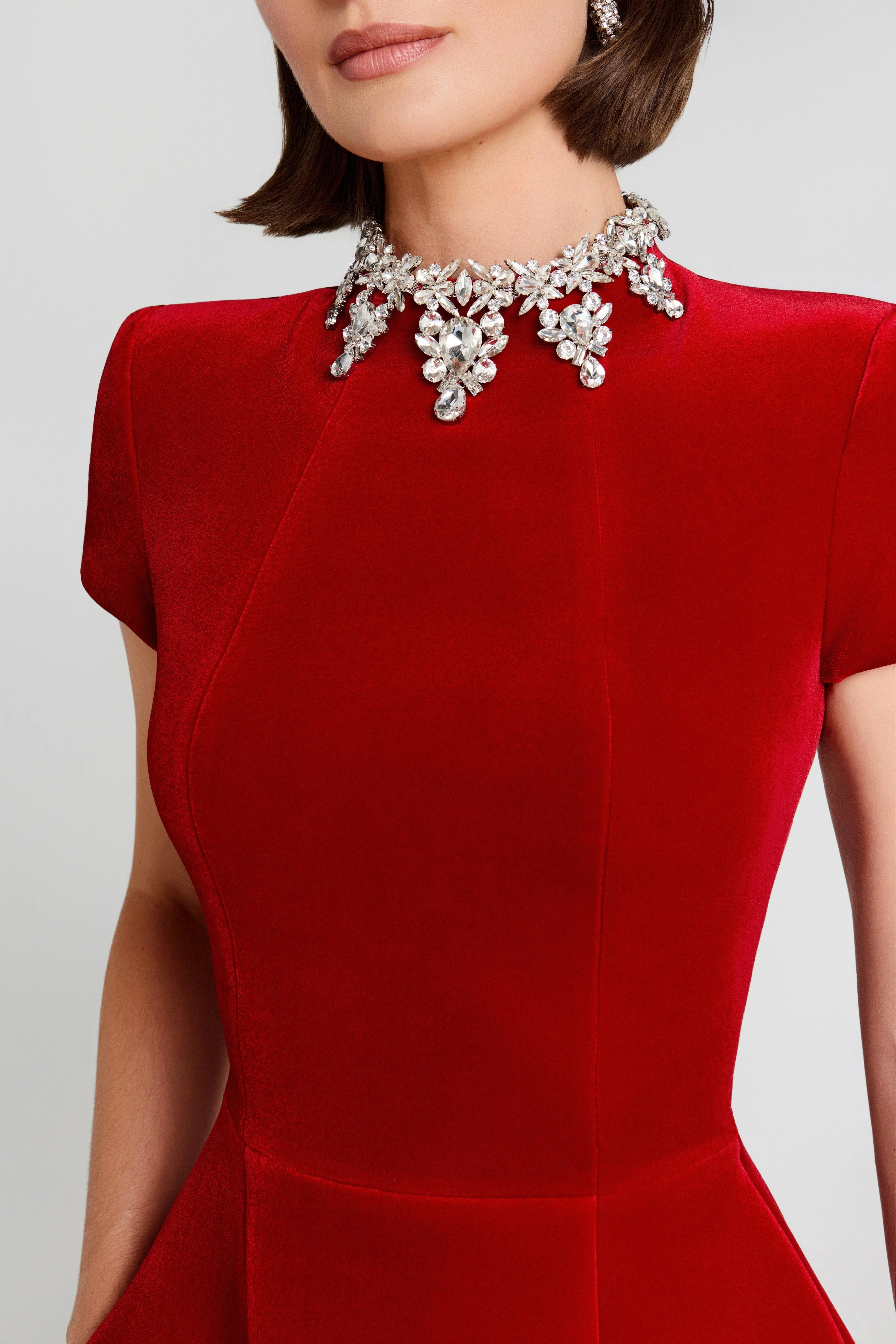 Regan Red Dress - Image 5