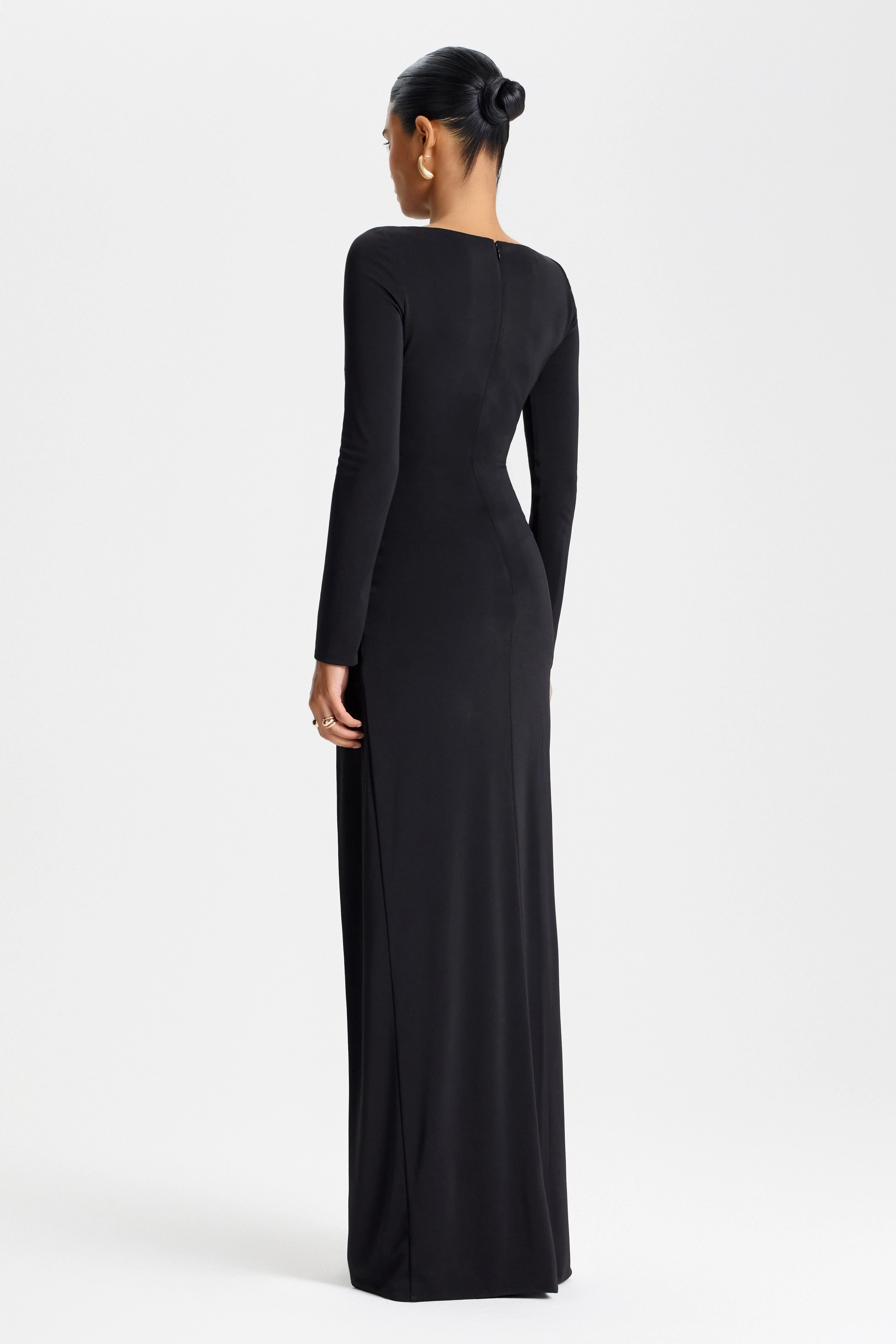 Romy Black Dress - Image 4