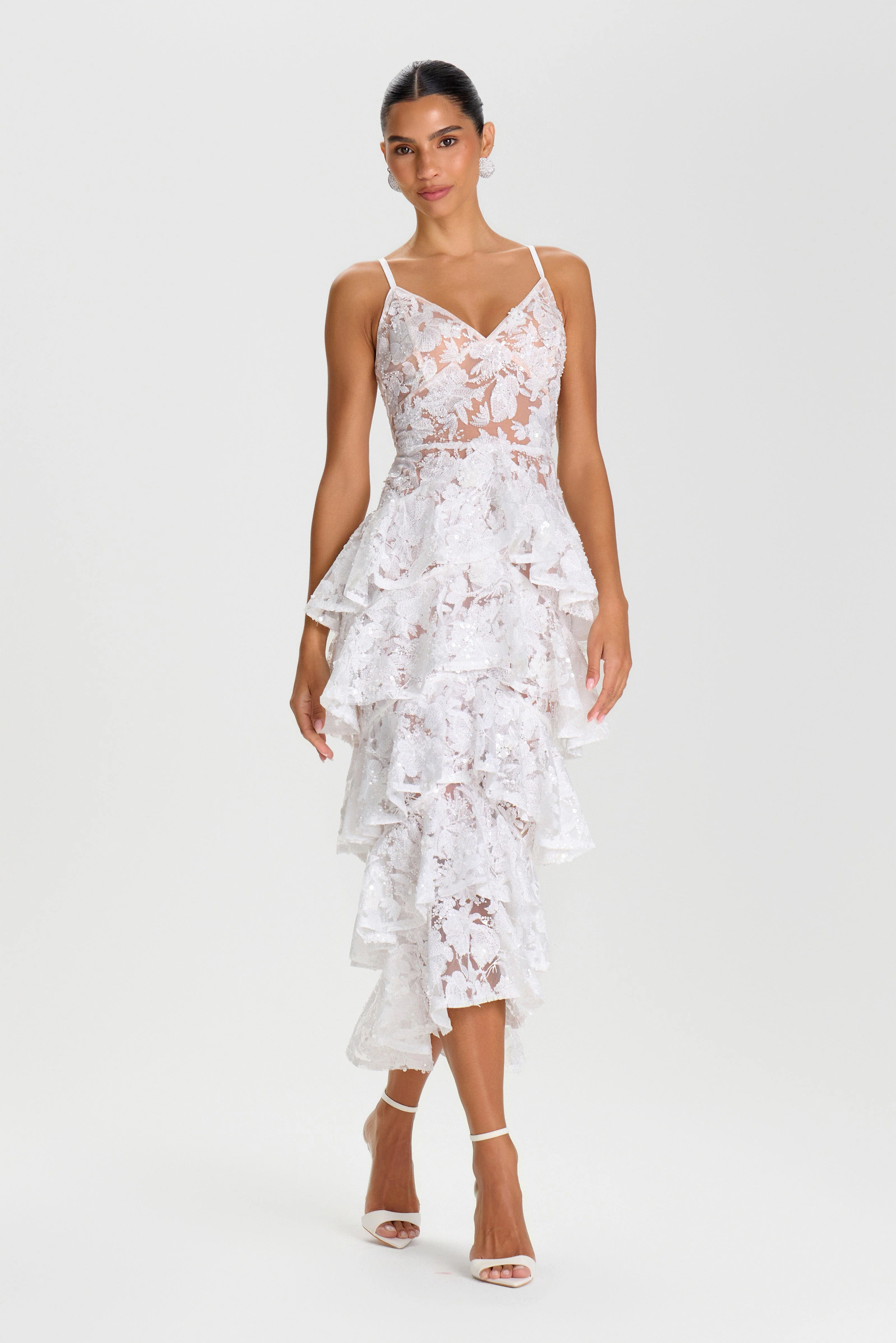 Saffron White Dress - Image 7