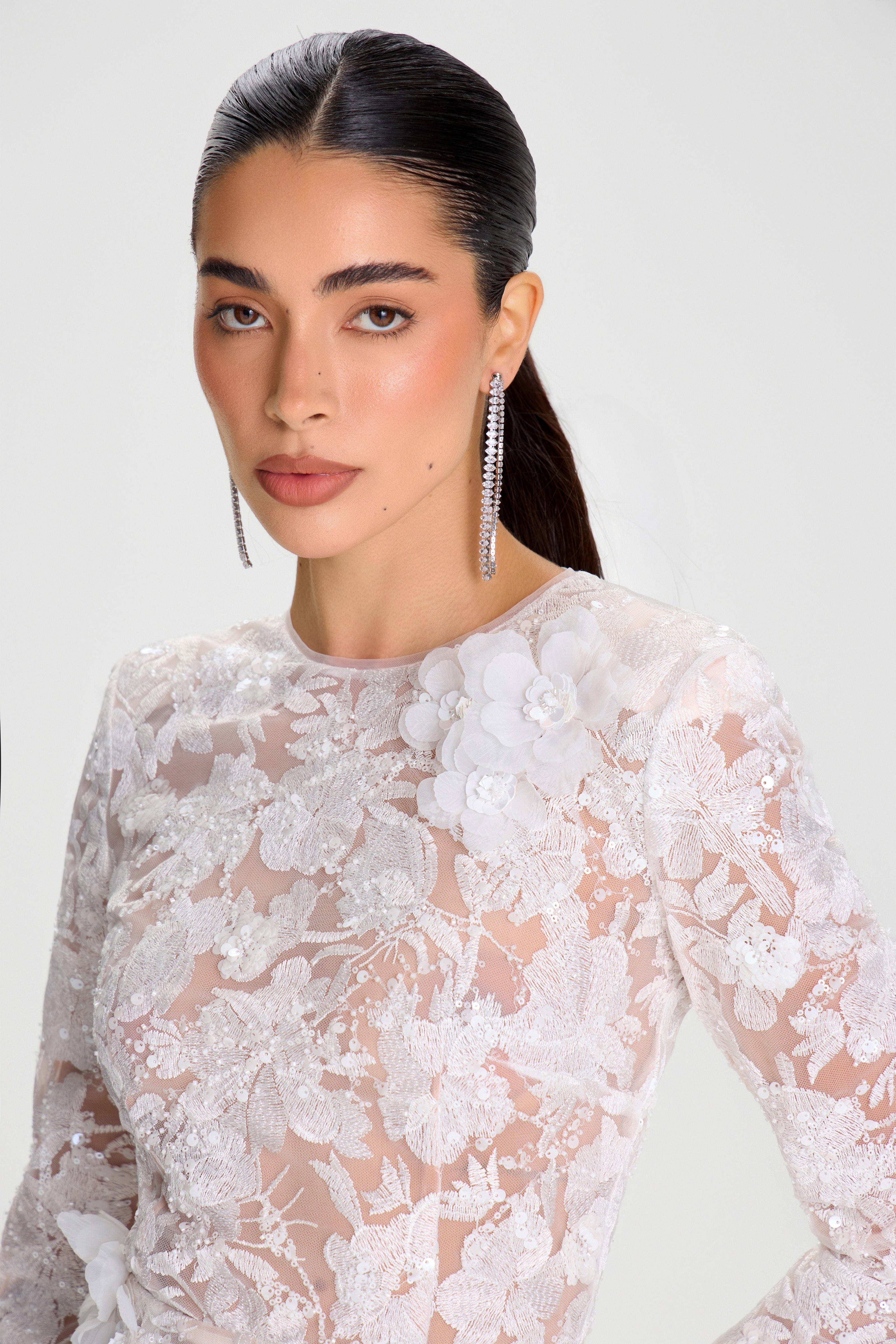 Sienna White Dress - Image 6