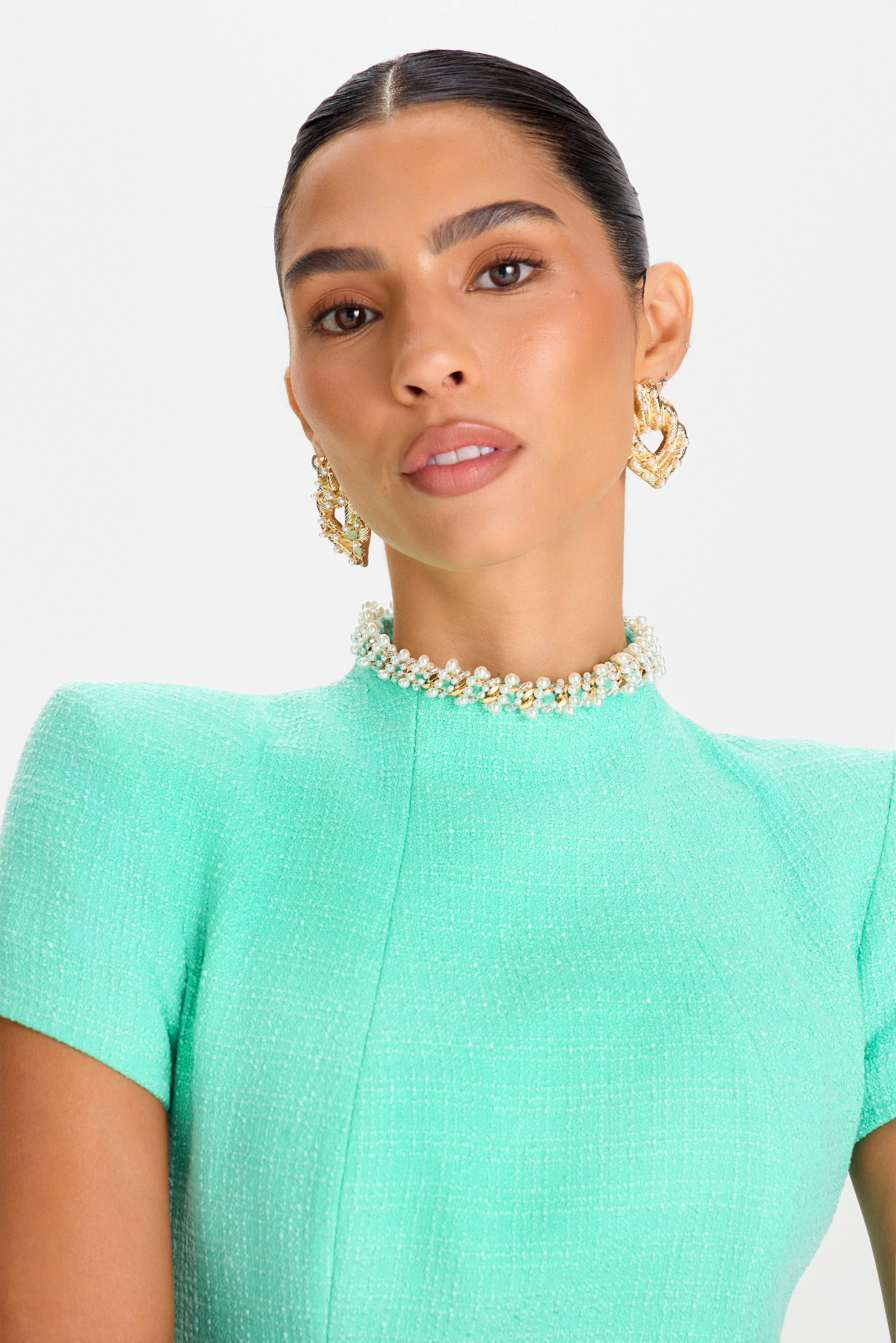 Simone Mint Dress - Image 5