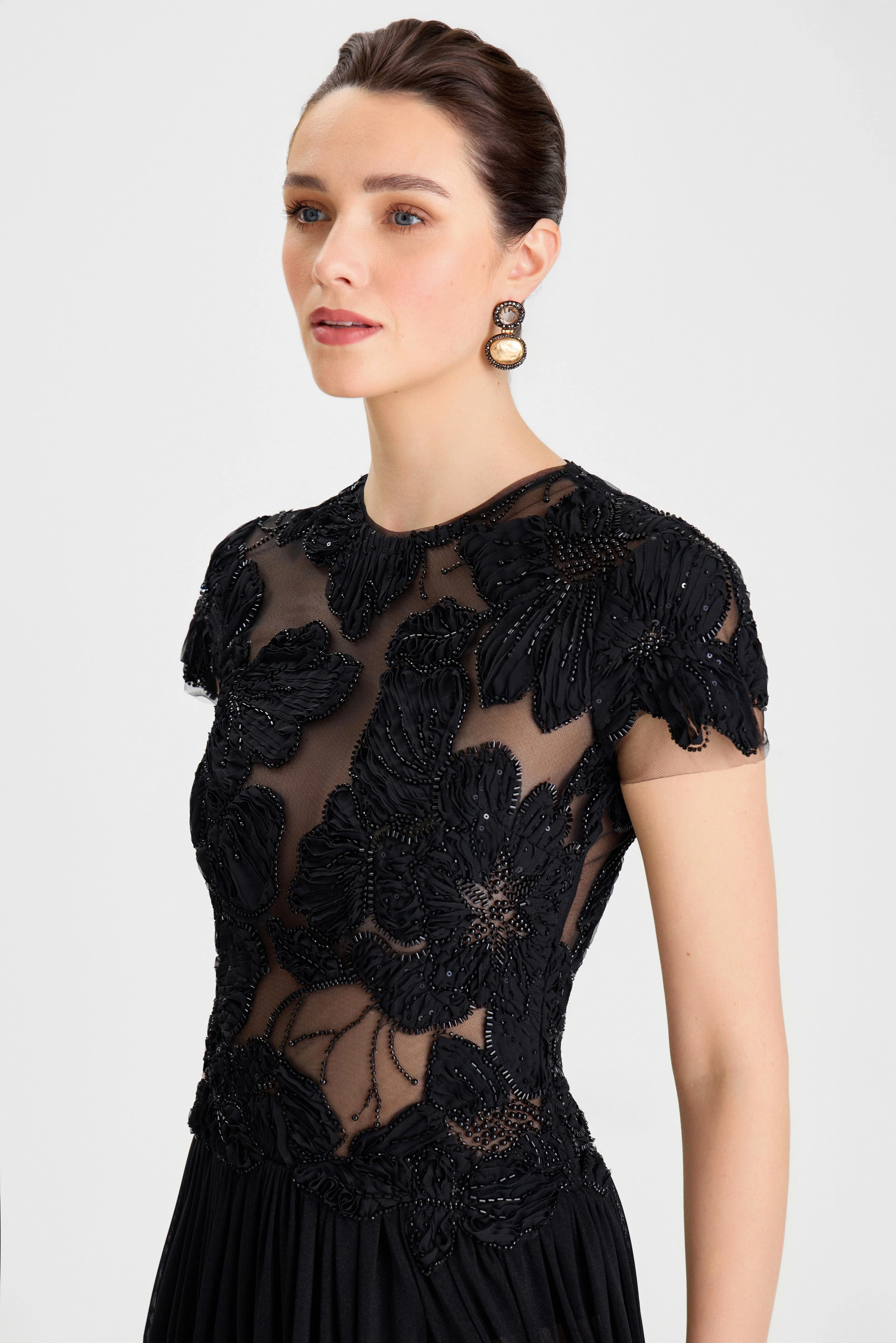 Sloane Black Dress - Image 5