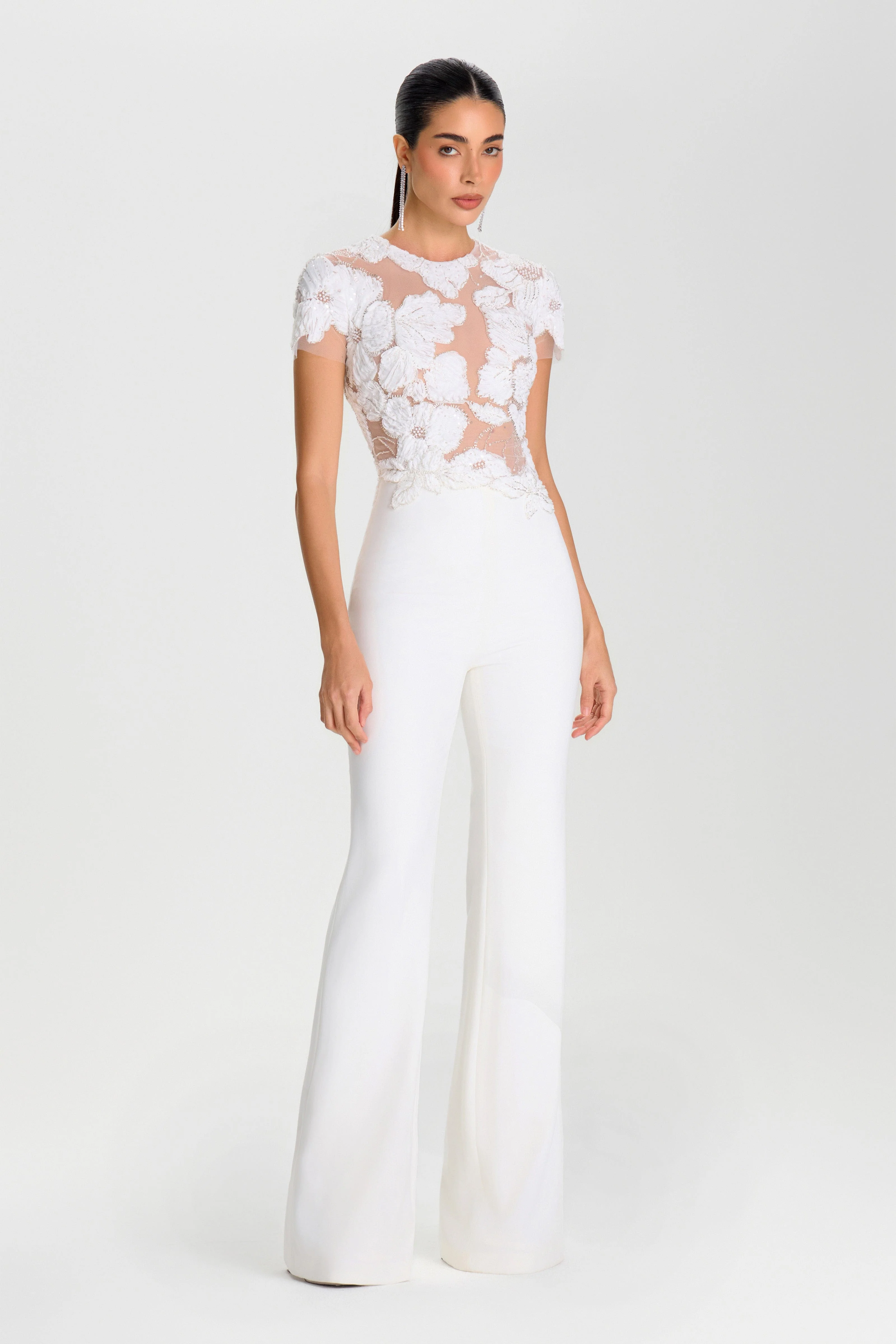Sloane White Jumpsuit - Image 3