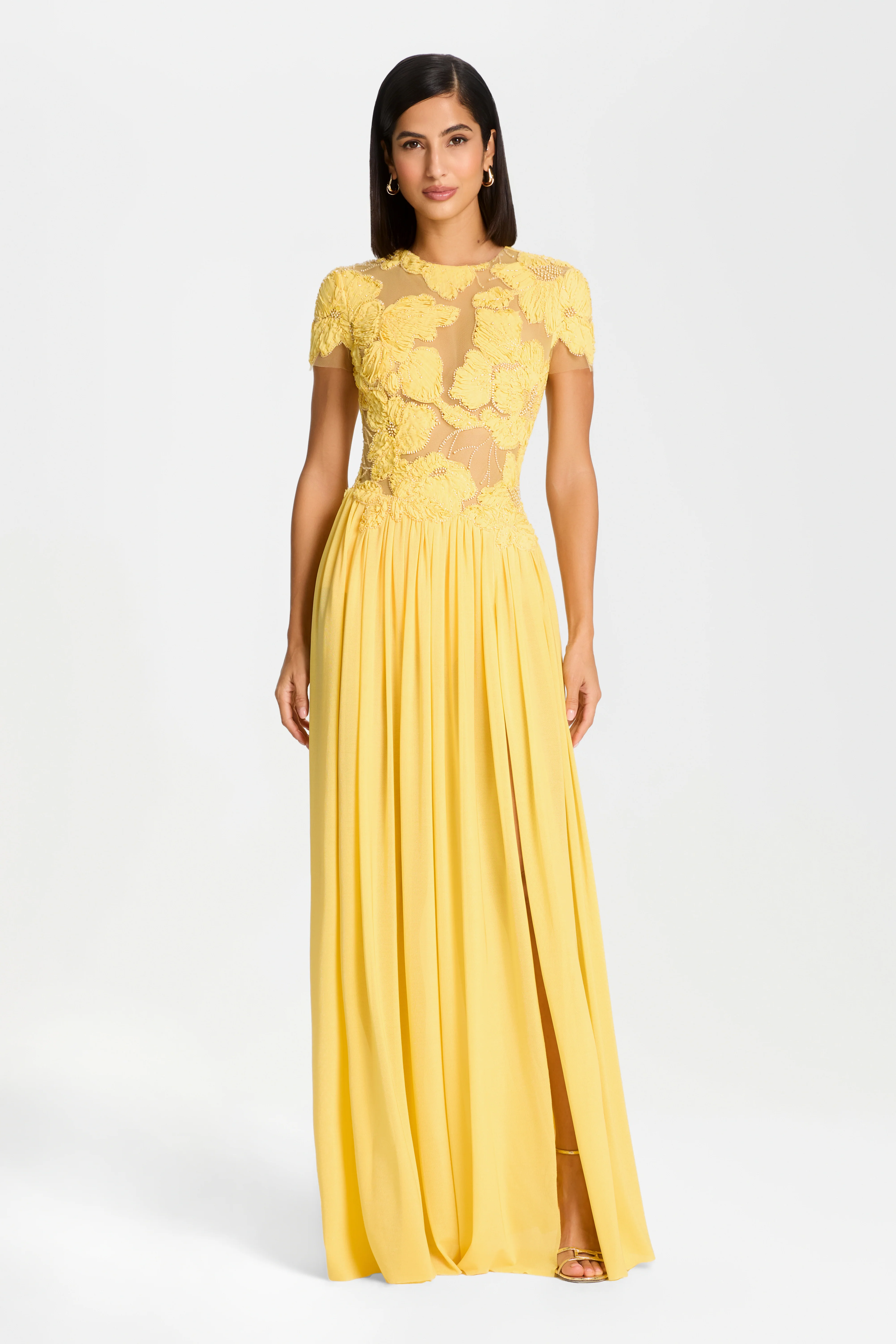 SLOANE Yellow DRESS - Image 2